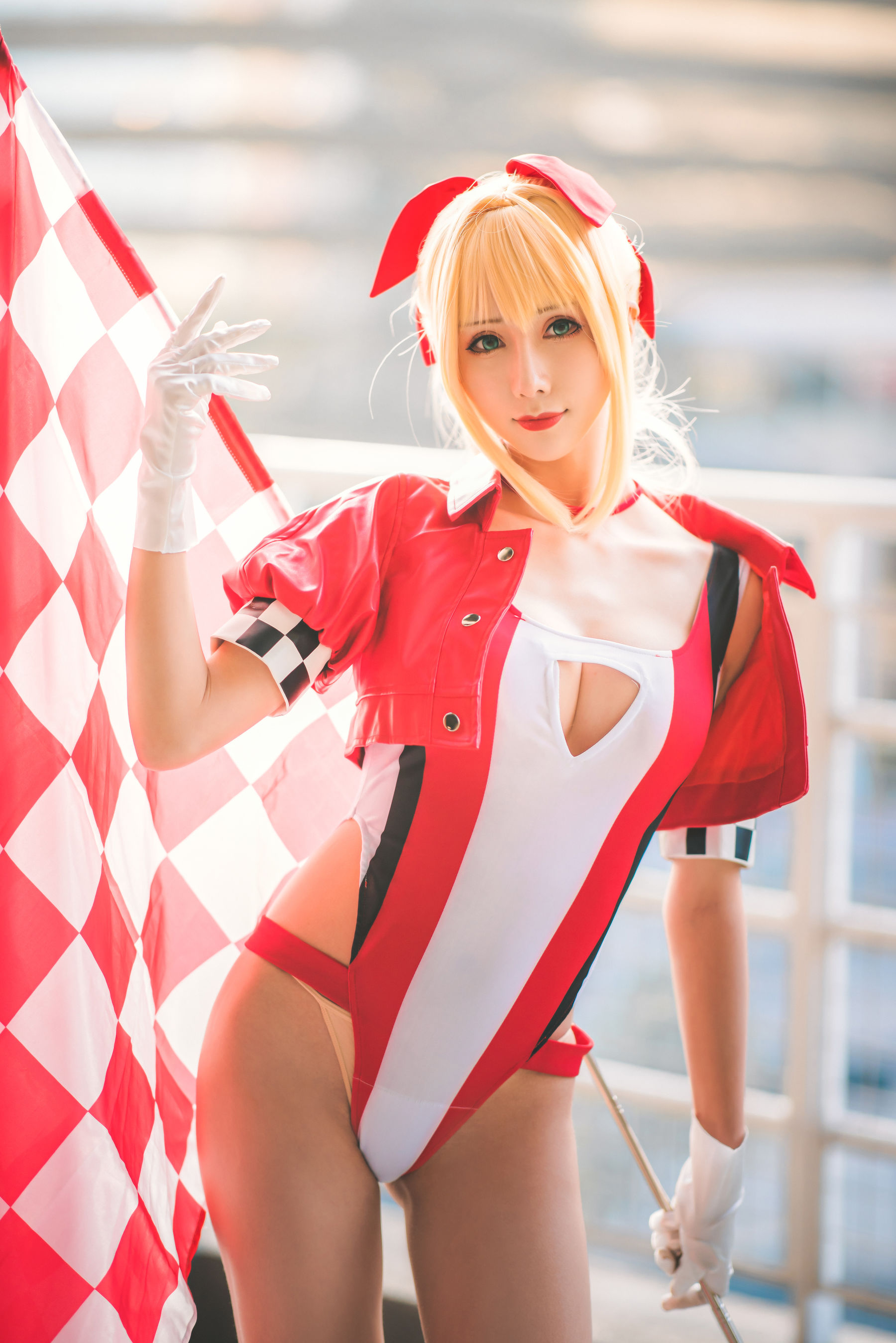 [福利COS] masaki雅祈 - Nero Claudius Race Queen/(49P)