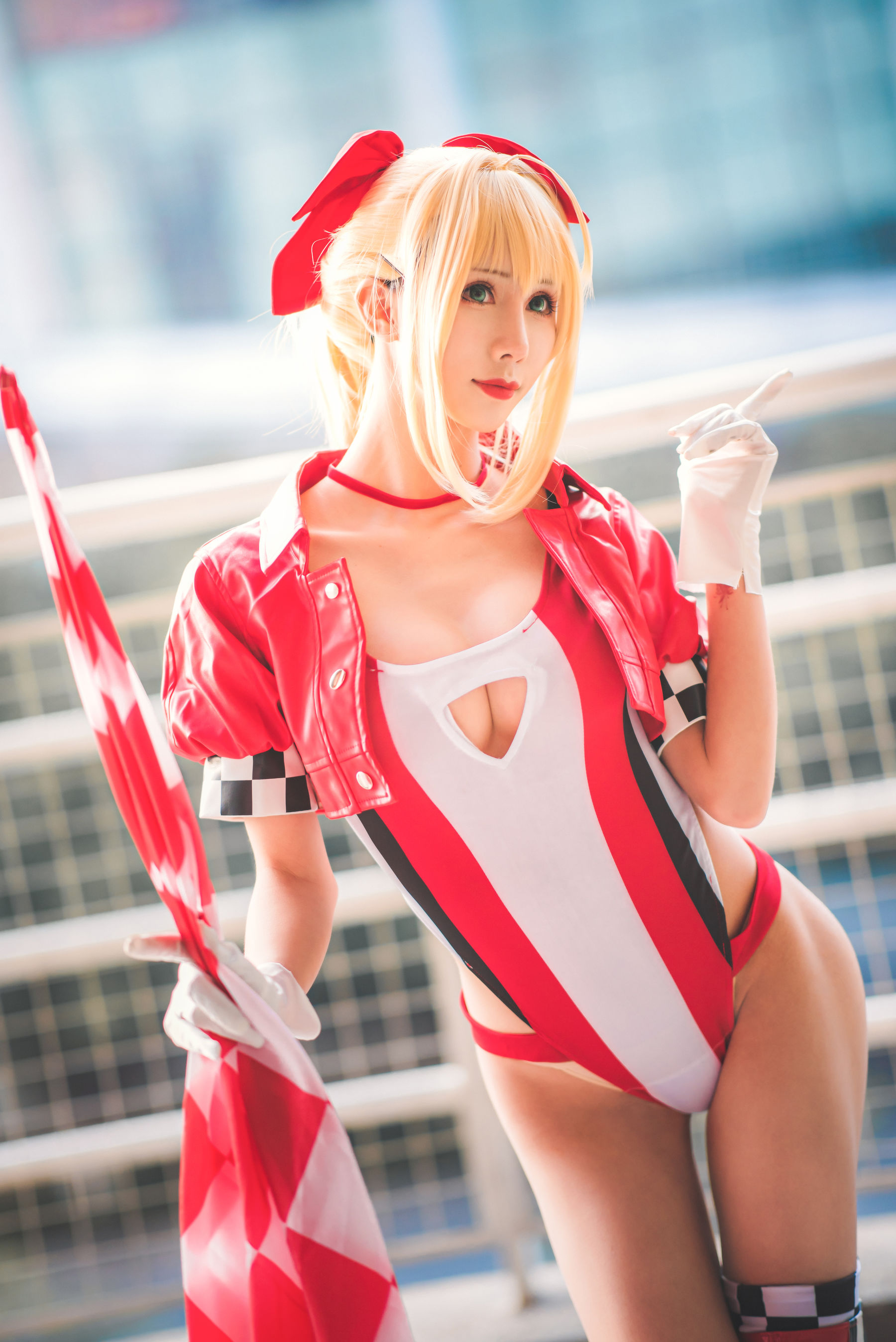 [福利COS] masaki雅祈 - Nero Claudius Race Queen/(49P)