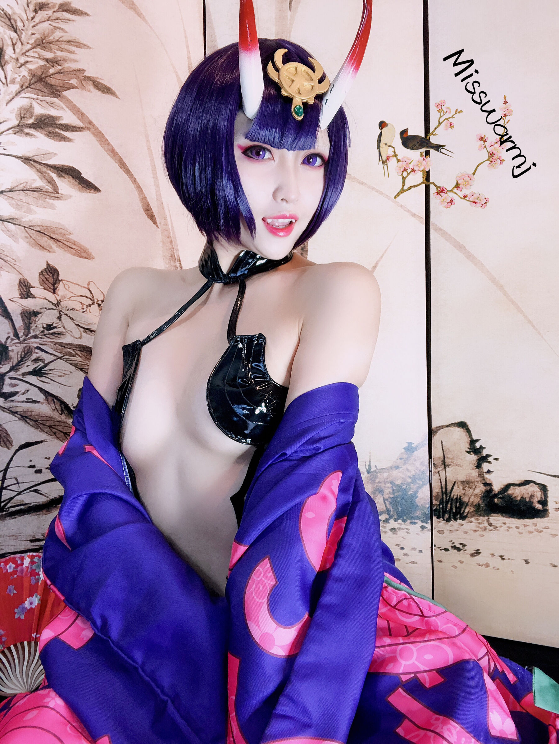 [福利COS] MisswarmJ - Shuten Douji/(100P)