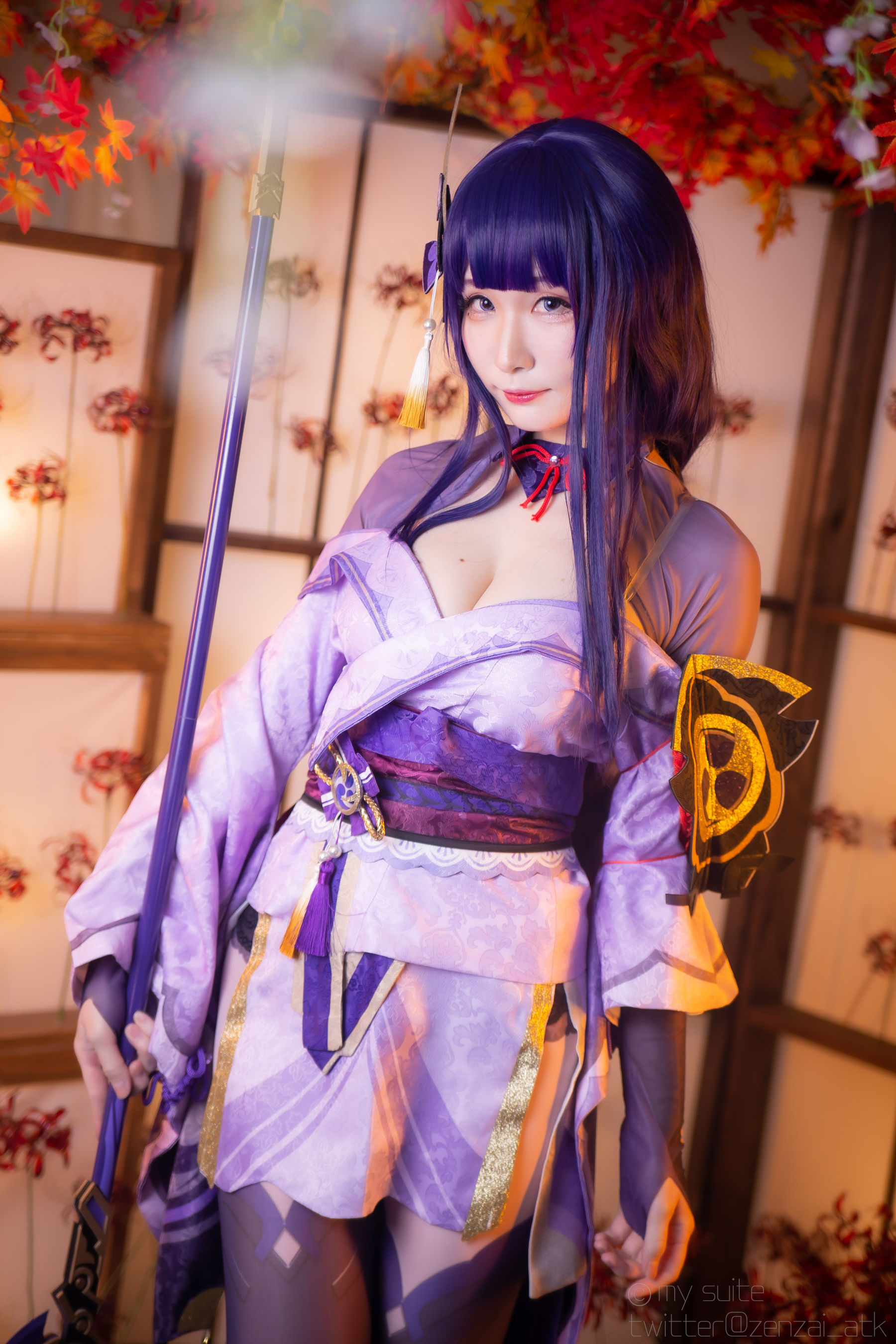 [福利COS] (Cosplay)[my suite] Atsuki あつき - Ikazuti 霆 (Genshin Impact)/(152P)