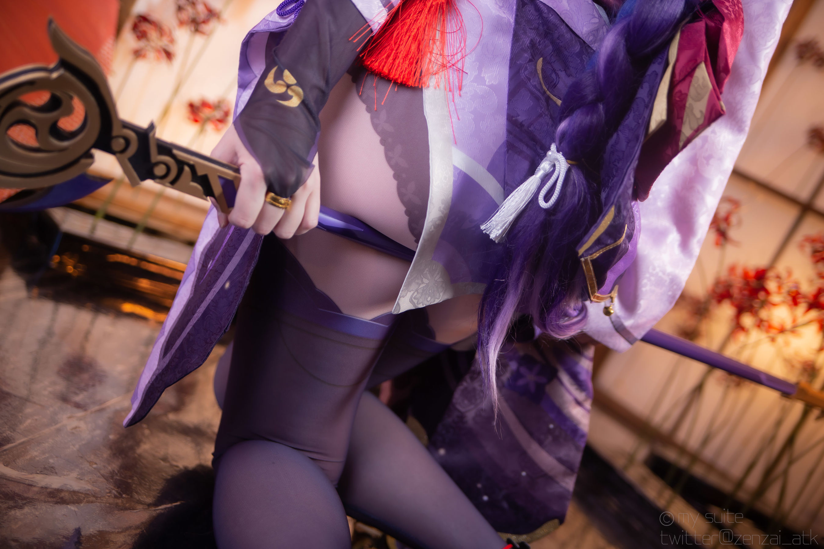 [福利COS] (Cosplay)[my suite] Atsuki あつき - Ikazuti 霆 (Genshin Impact)/(152P)