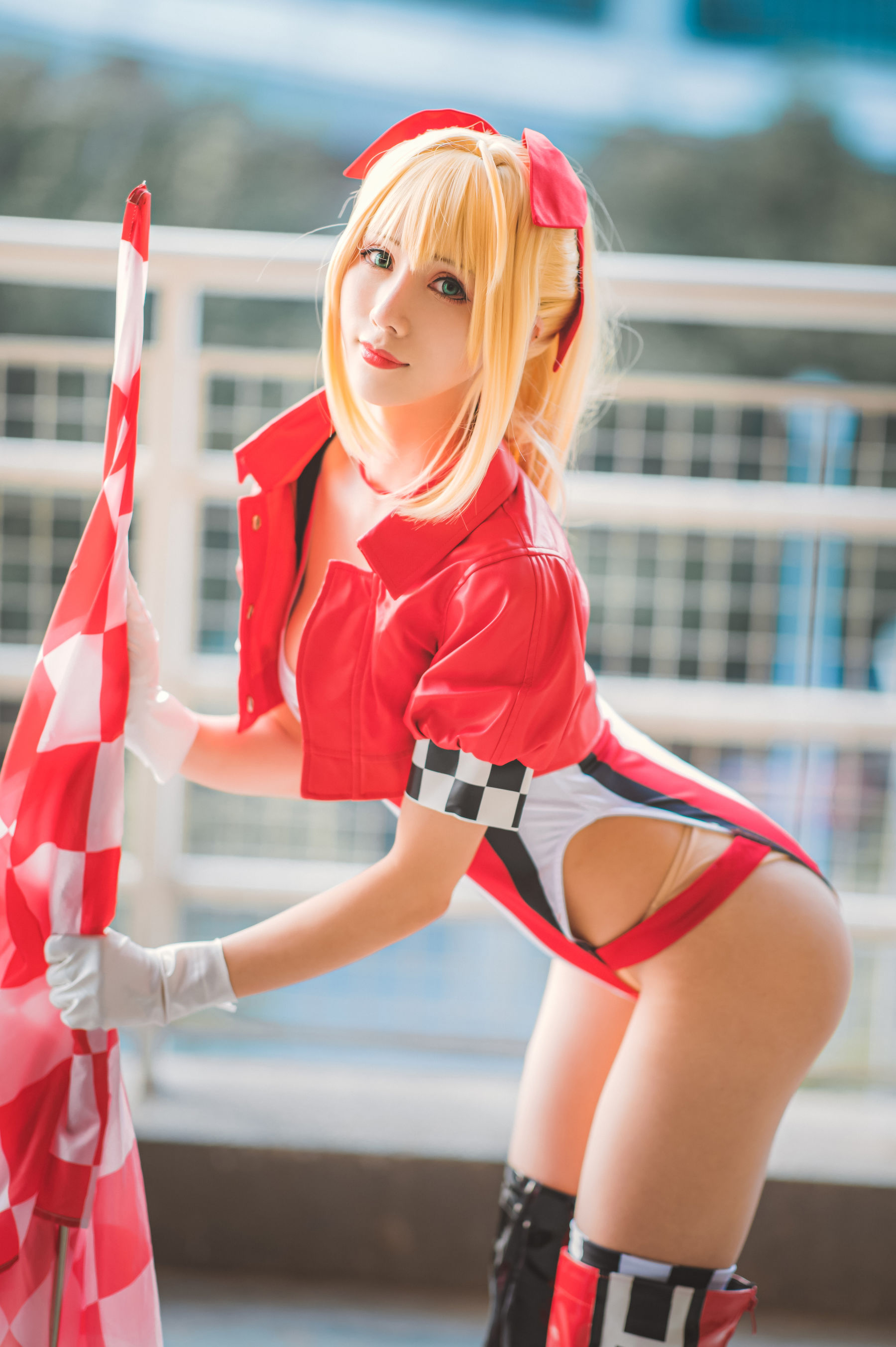 [福利COS] masaki雅祈 - Nero Claudius Race Queen/(49P)