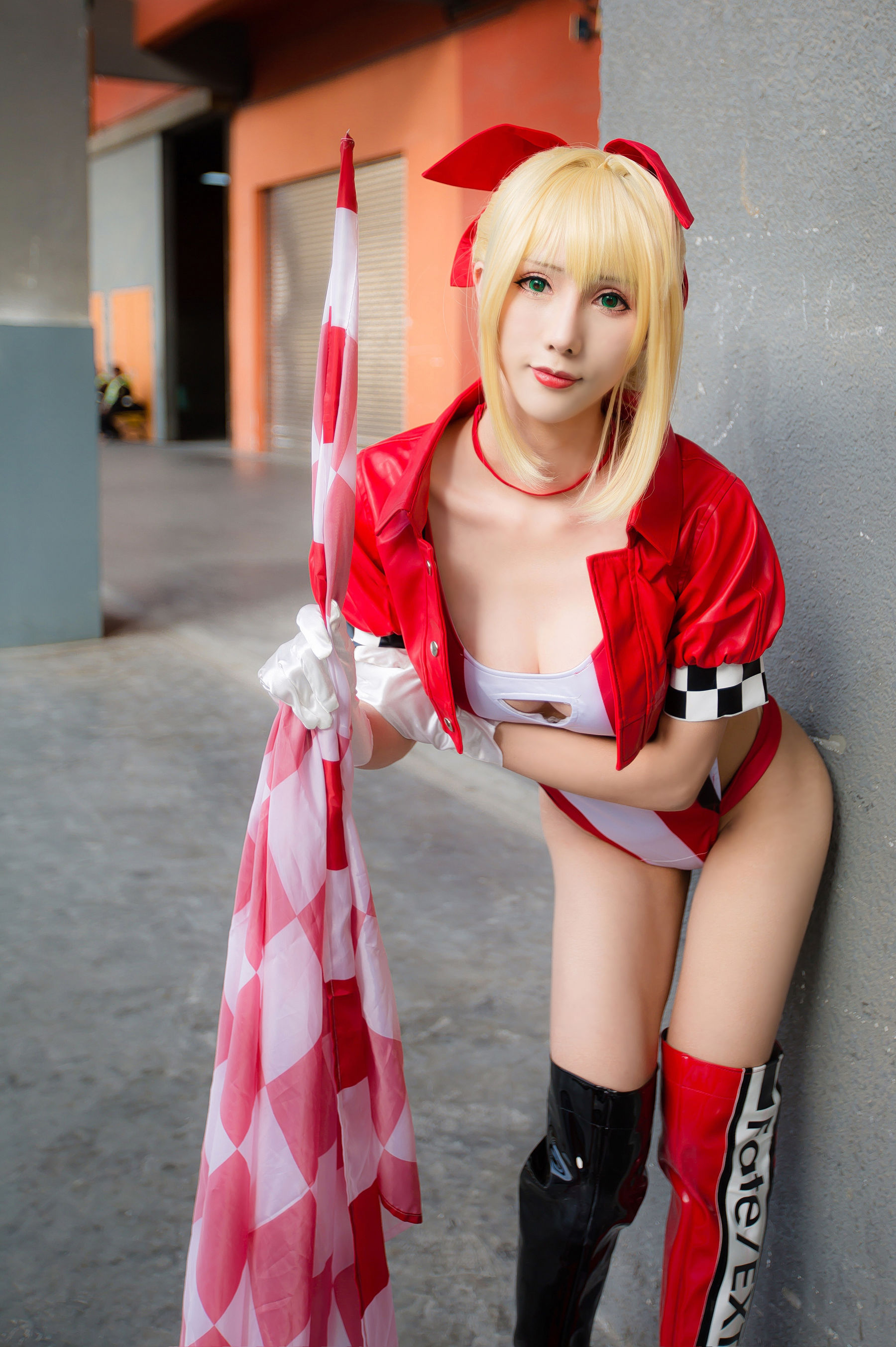 [福利COS] masaki雅祈 - Nero Claudius Race Queen/(49P)