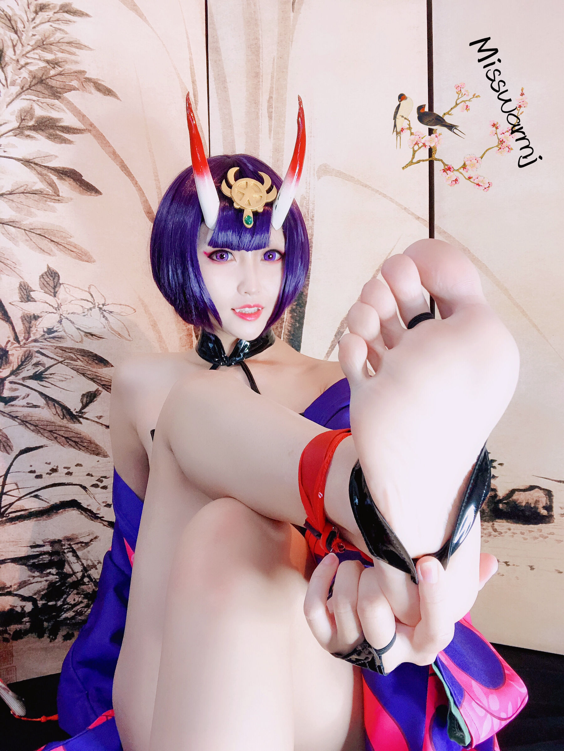 [福利COS] MisswarmJ - Shuten Douji/(100P)