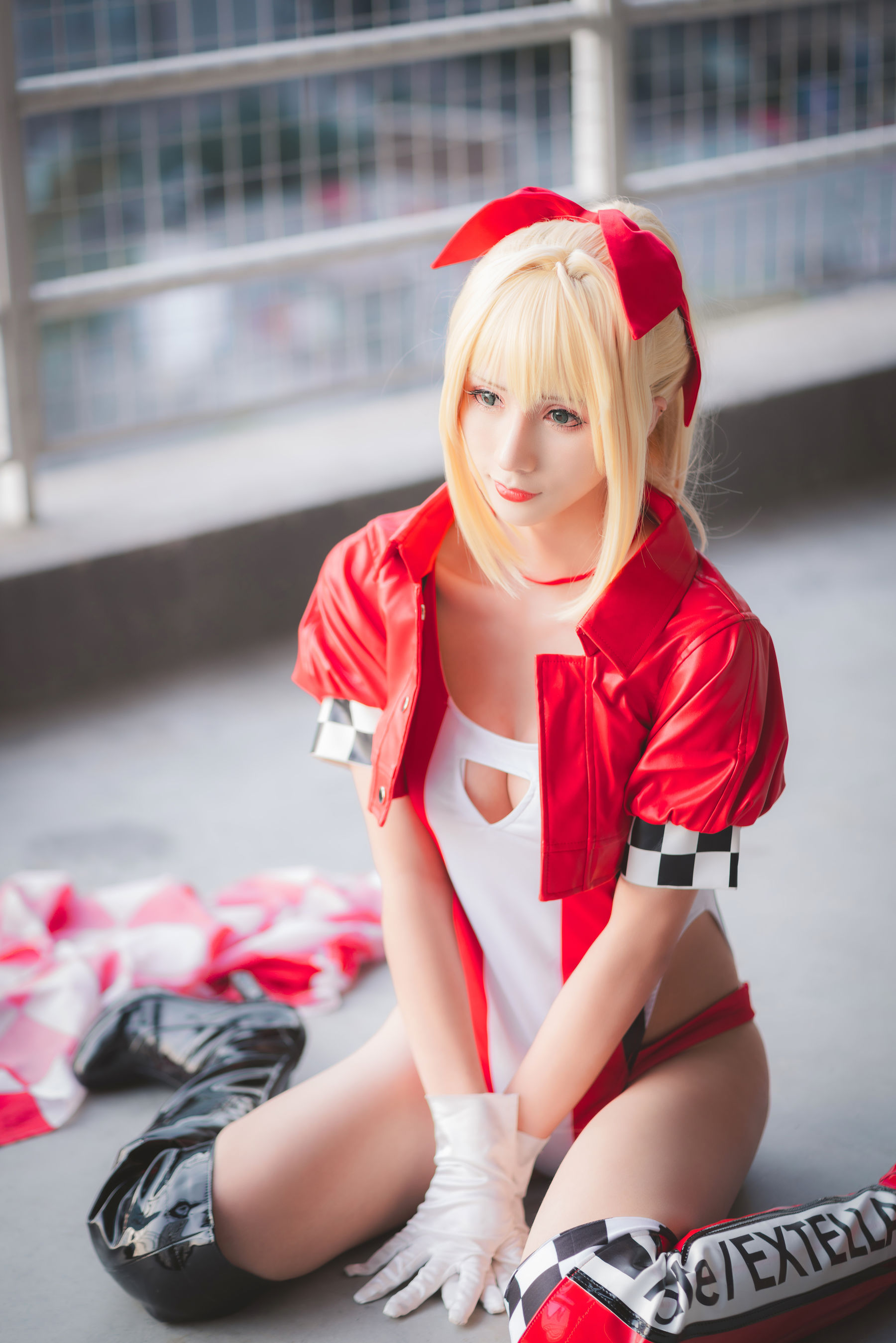 [福利COS] masaki雅祈 - Nero Claudius Race Queen/(49P)