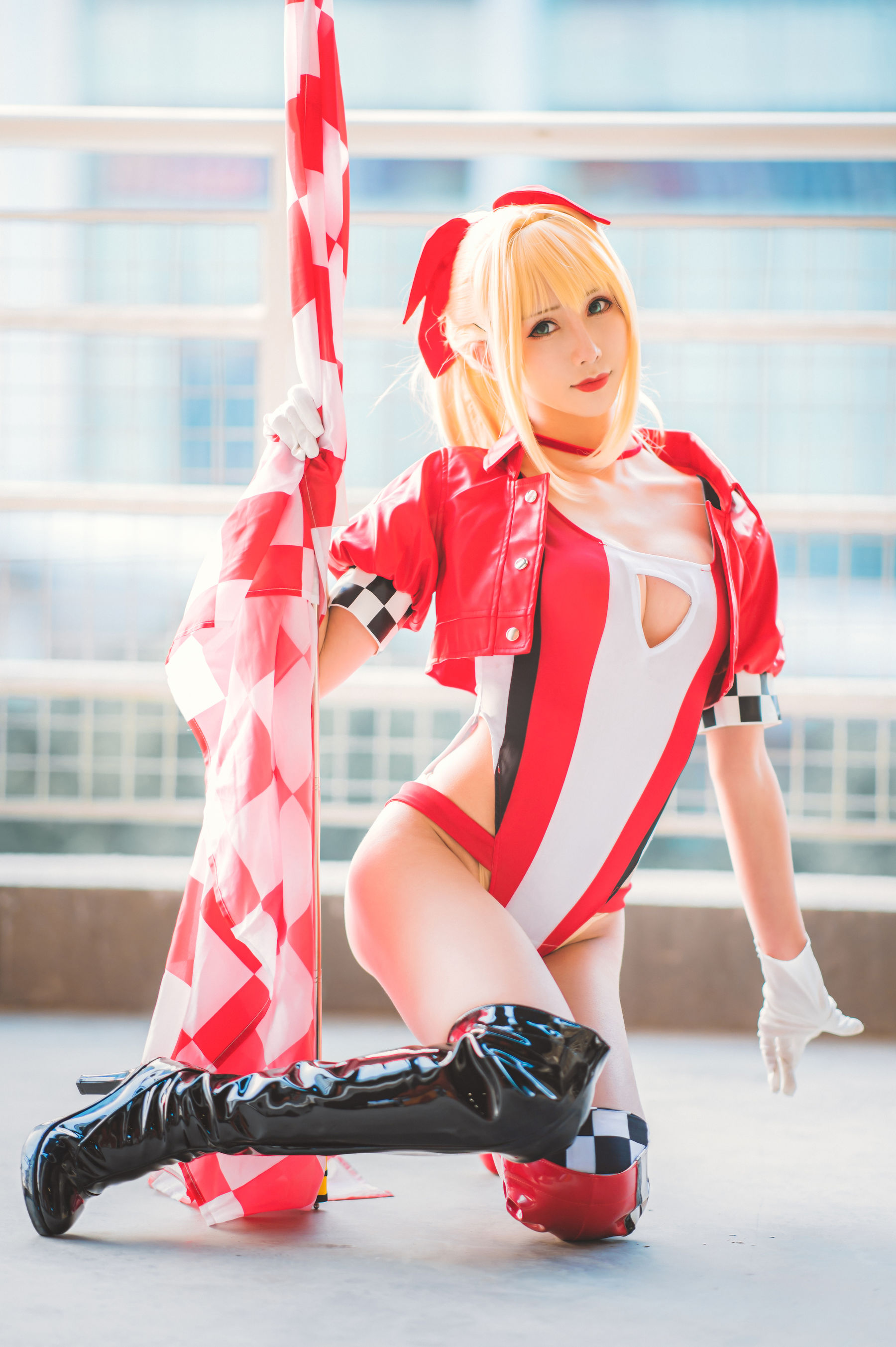 [福利COS] masaki雅祈 - Nero Claudius Race Queen/(49P)