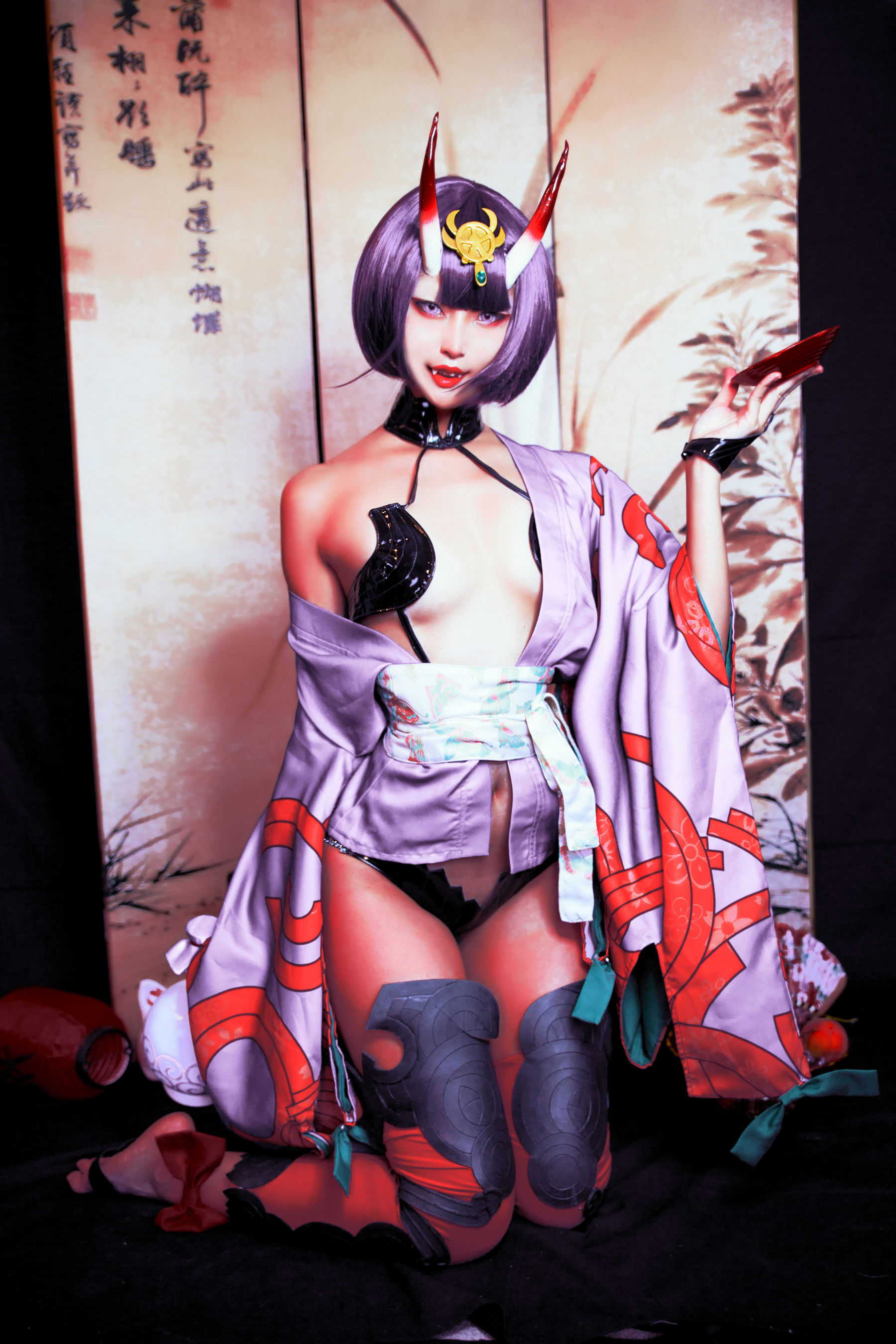 [福利COS] MisswarmJ - Shuten Douji/(100P)