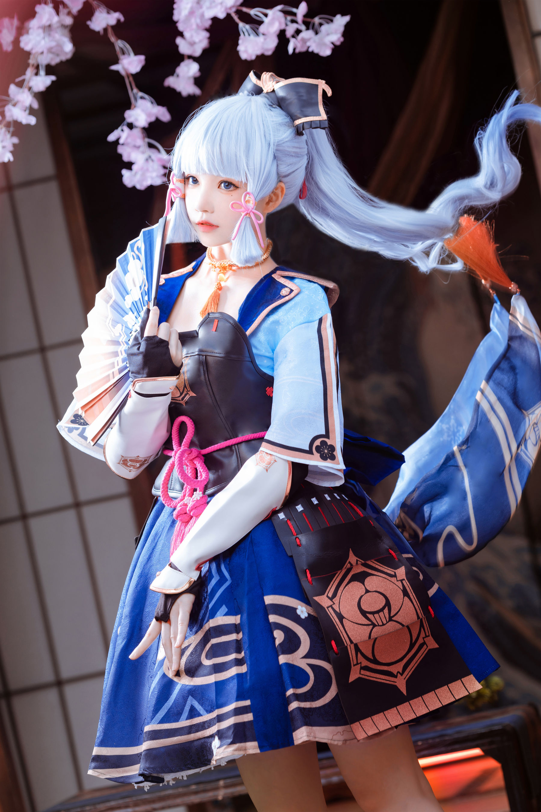 [福利COS] 桜桃喵 - 神里绫华/(34P)