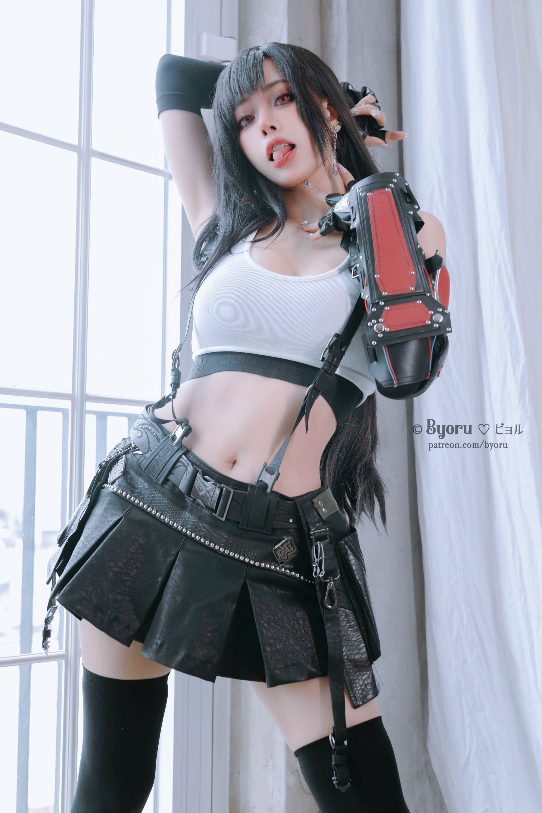 [福利COS] 日本性感萝莉Byoru - Tifa/(86P)