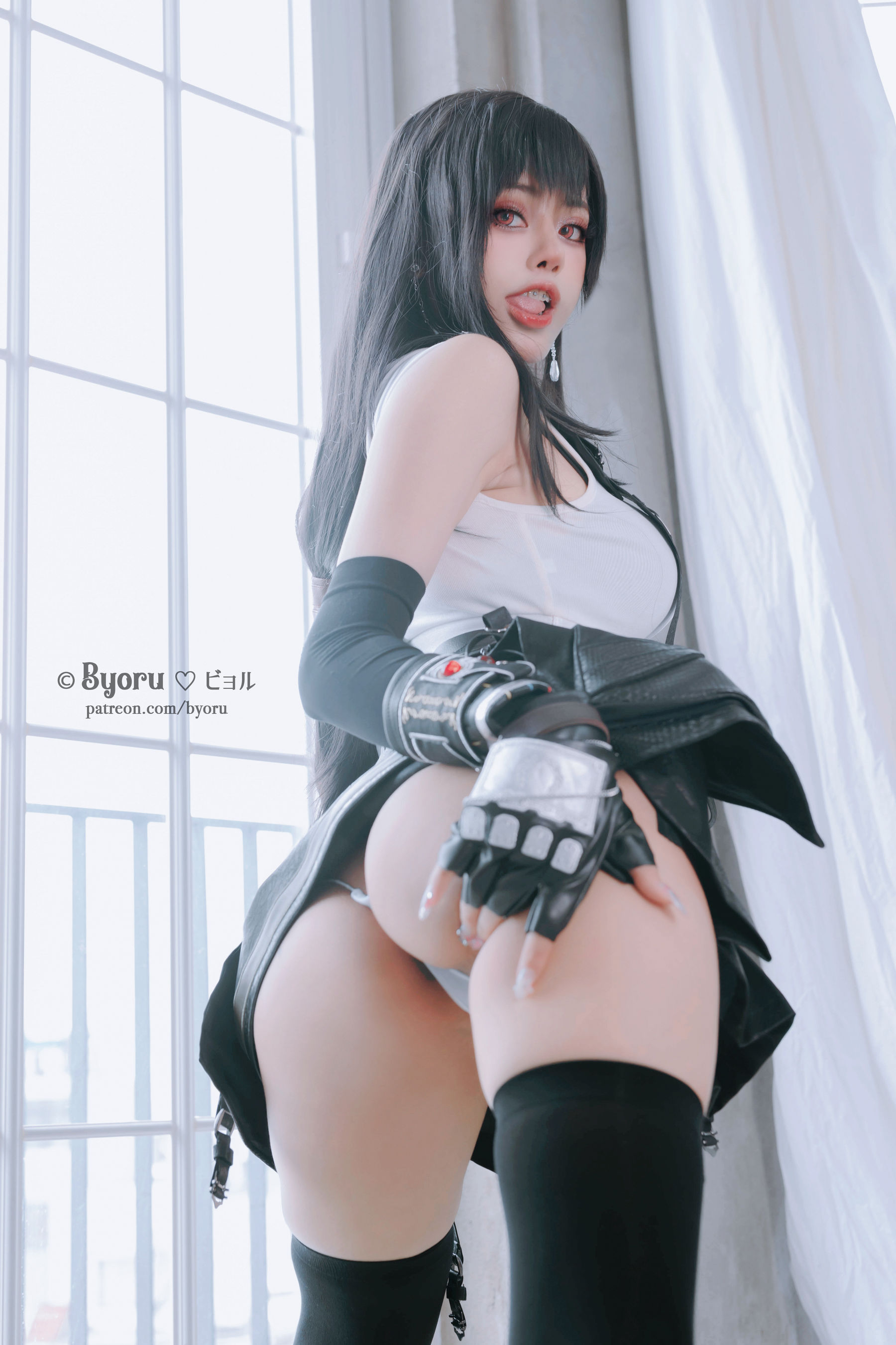 [福利COS] 日本性感萝莉Byoru - Tifa/(86P)