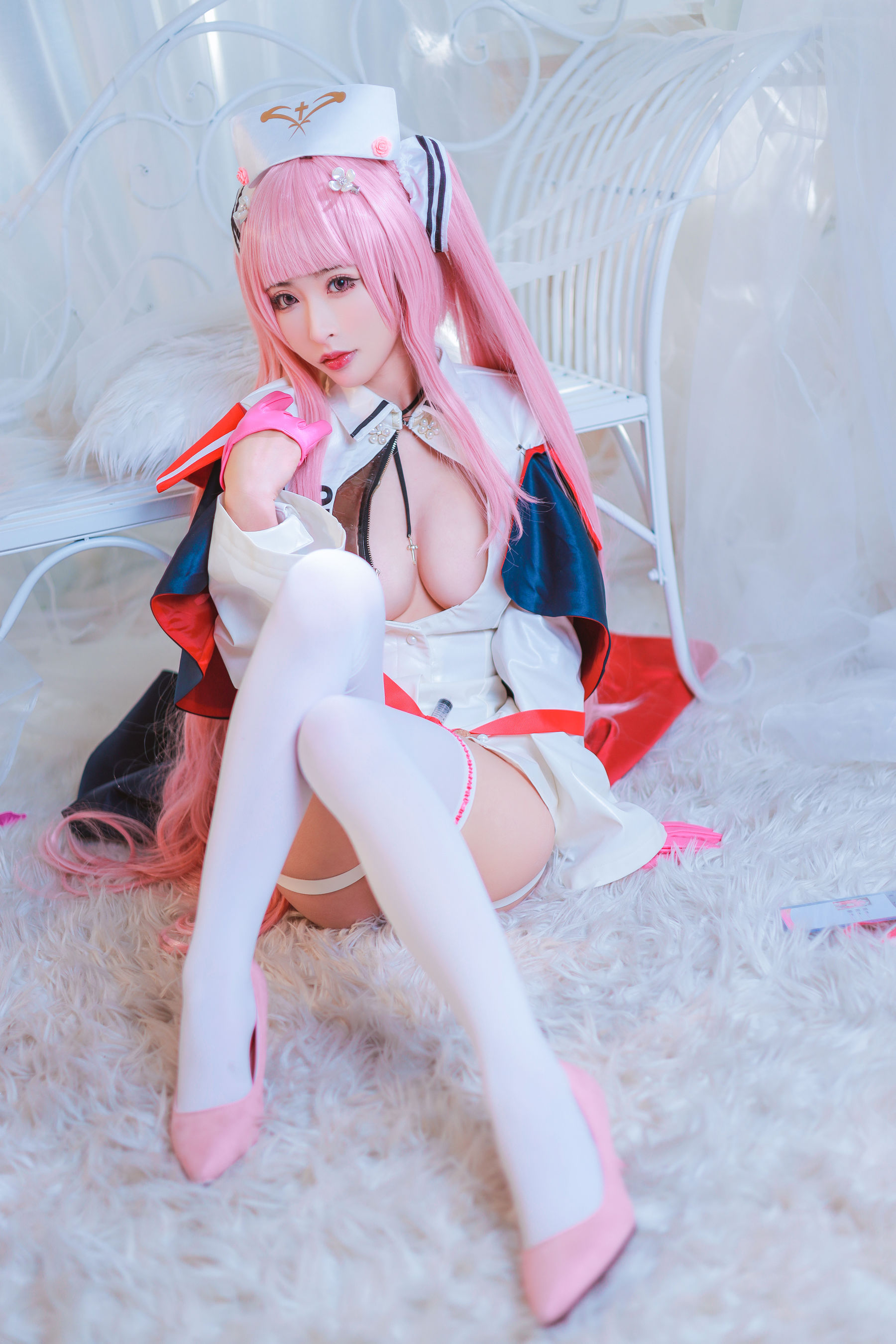 [福利COS] 清水由乃 - 英仙座护士服/(52P)