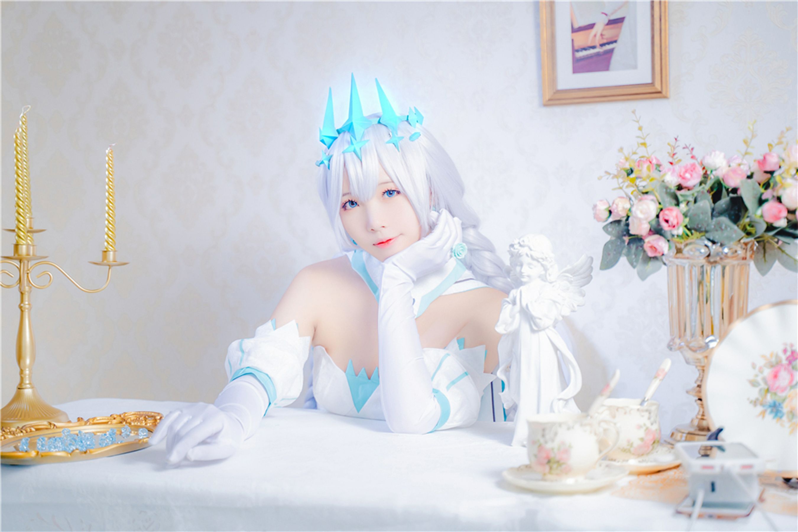 [福利COS] 动漫博主墨玉-M - 琪亚娜/(40P)