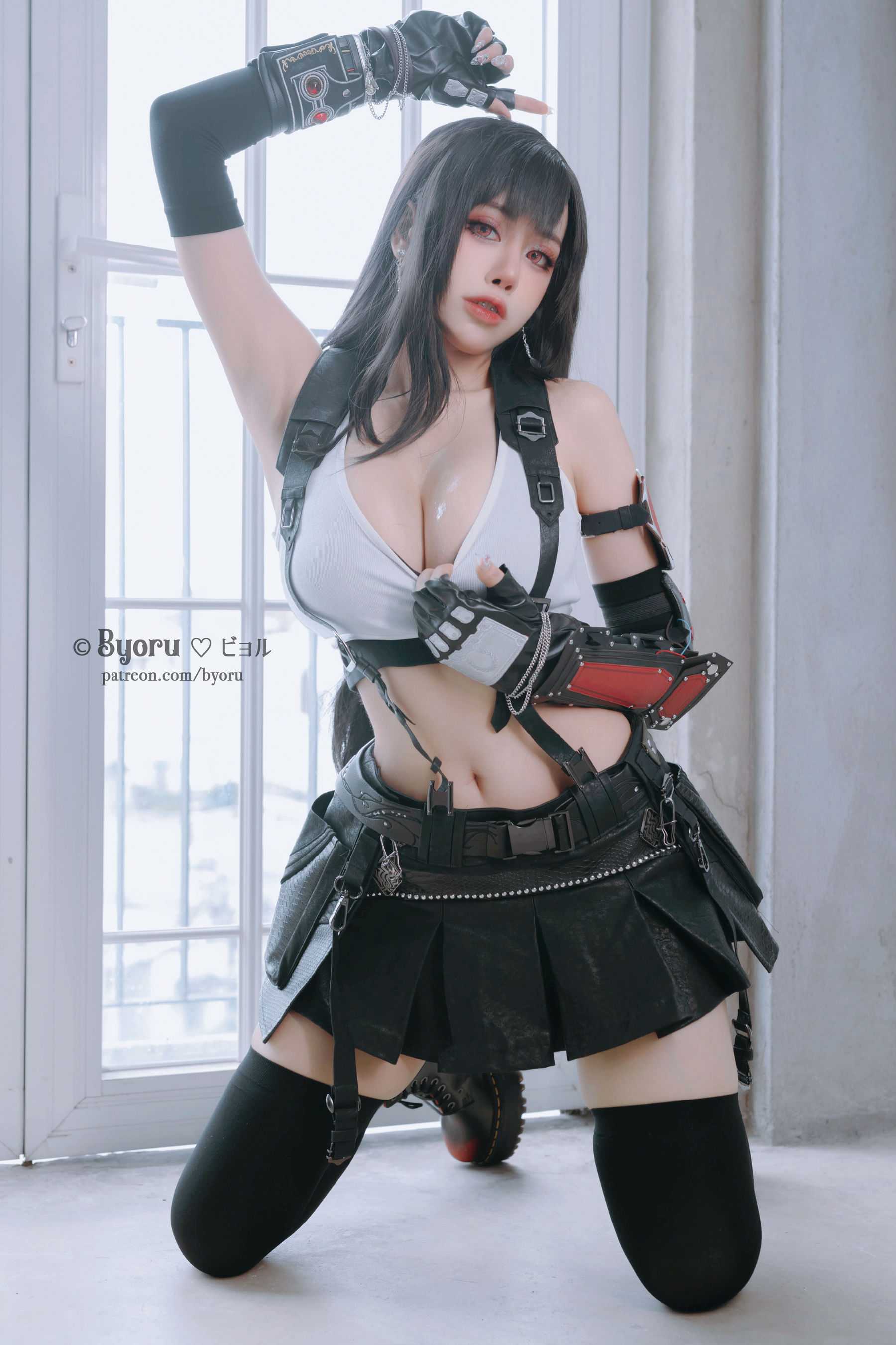 [福利COS] 日本性感萝莉Byoru - Tifa/(86P)