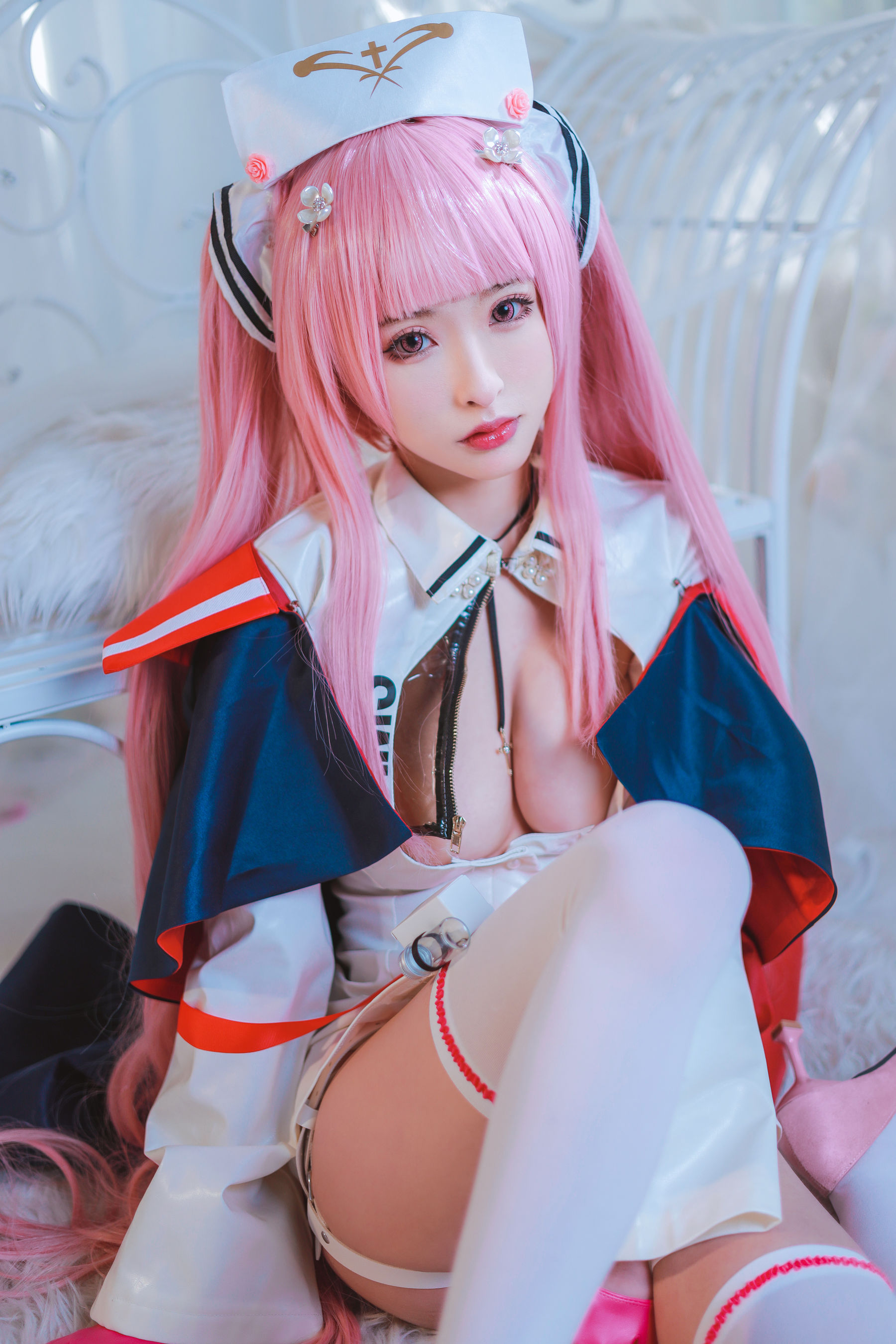 [福利COS] 清水由乃 - 英仙座护士服/(52P)