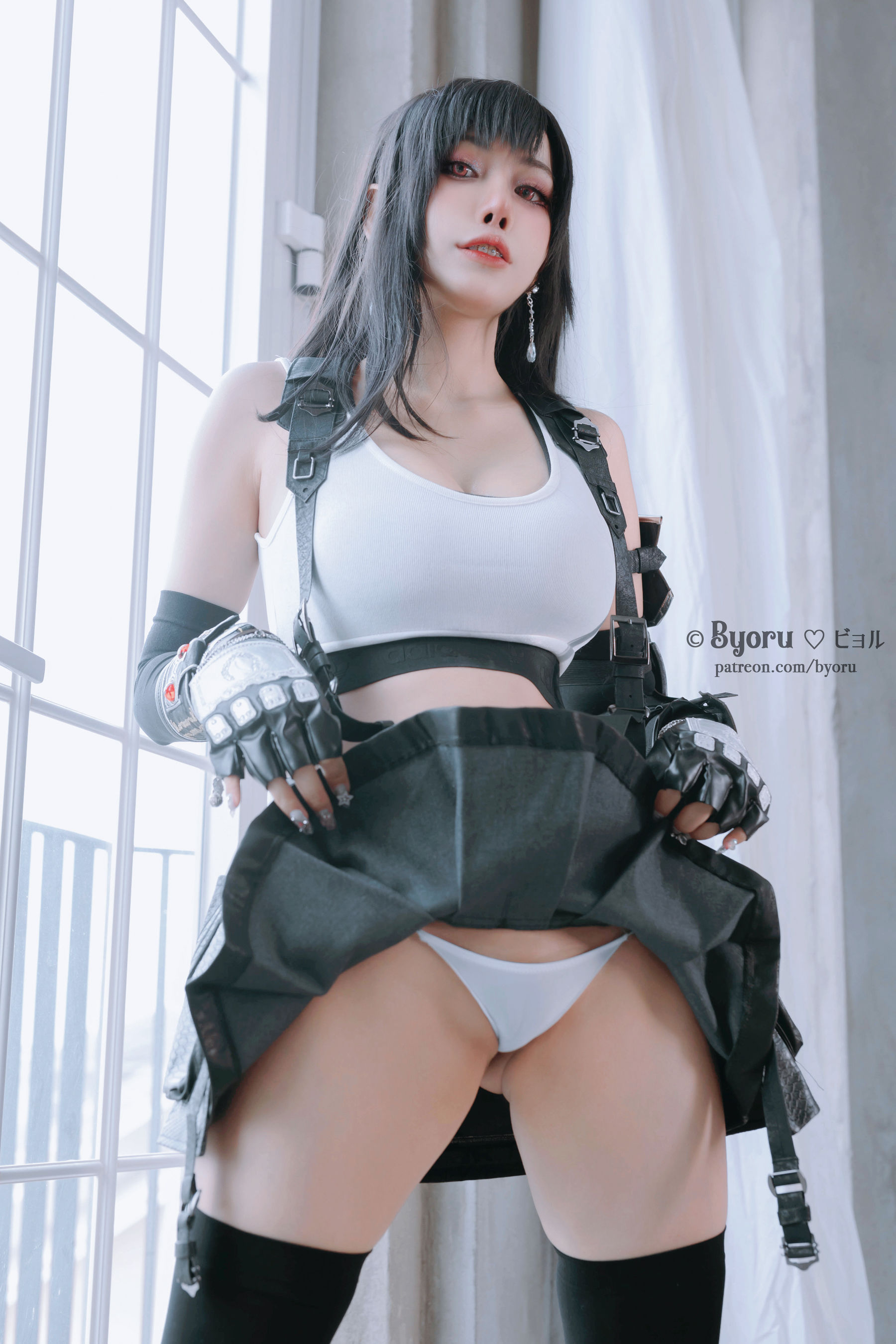 [福利COS] 日本性感萝莉Byoru - Tifa/(86P)