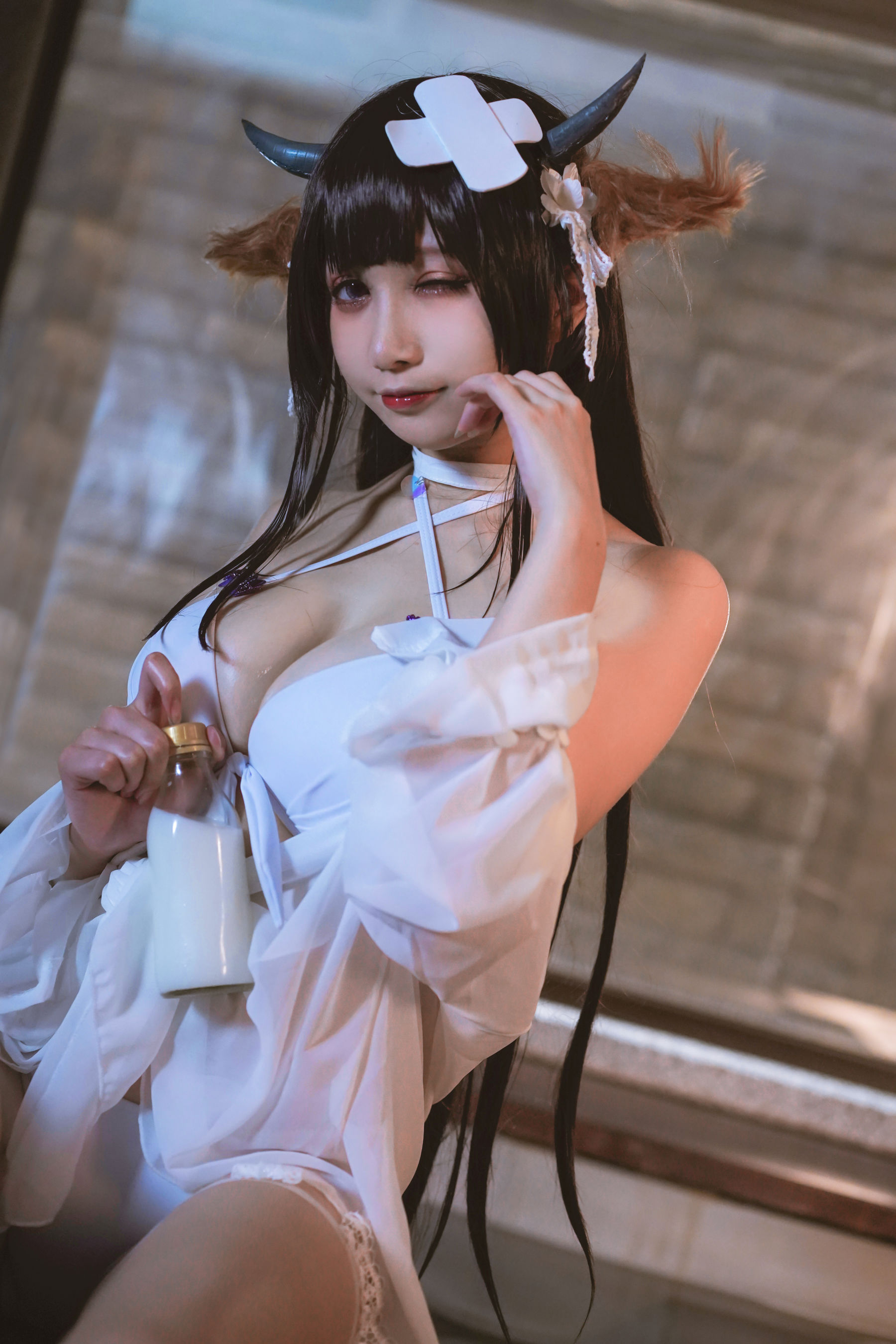 [福利COS] 小律Ritsu - ㄚ律乳業/(37P)