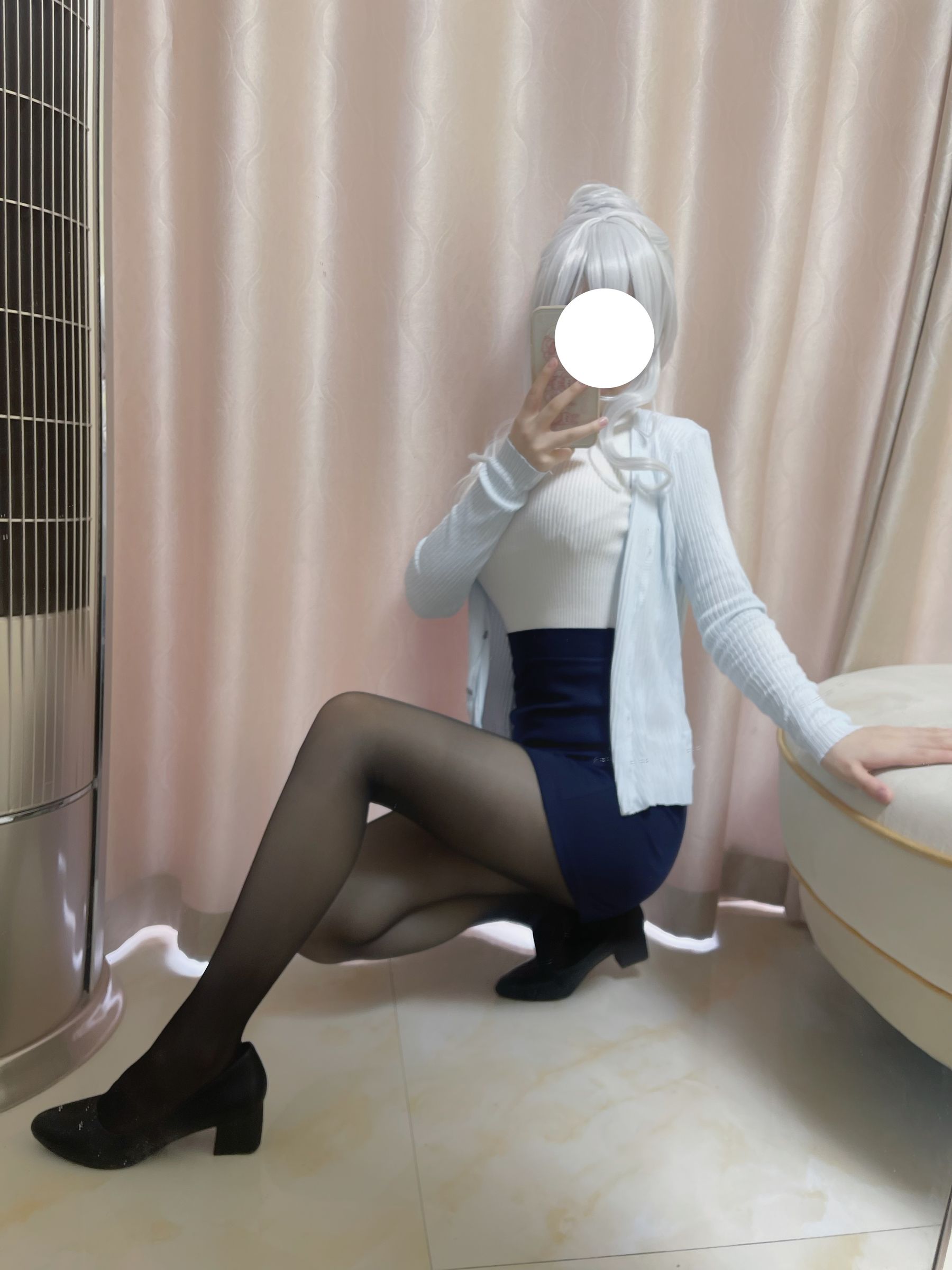 [福利COS] 幼愛youmeko - 未亡人雪女/(70P)