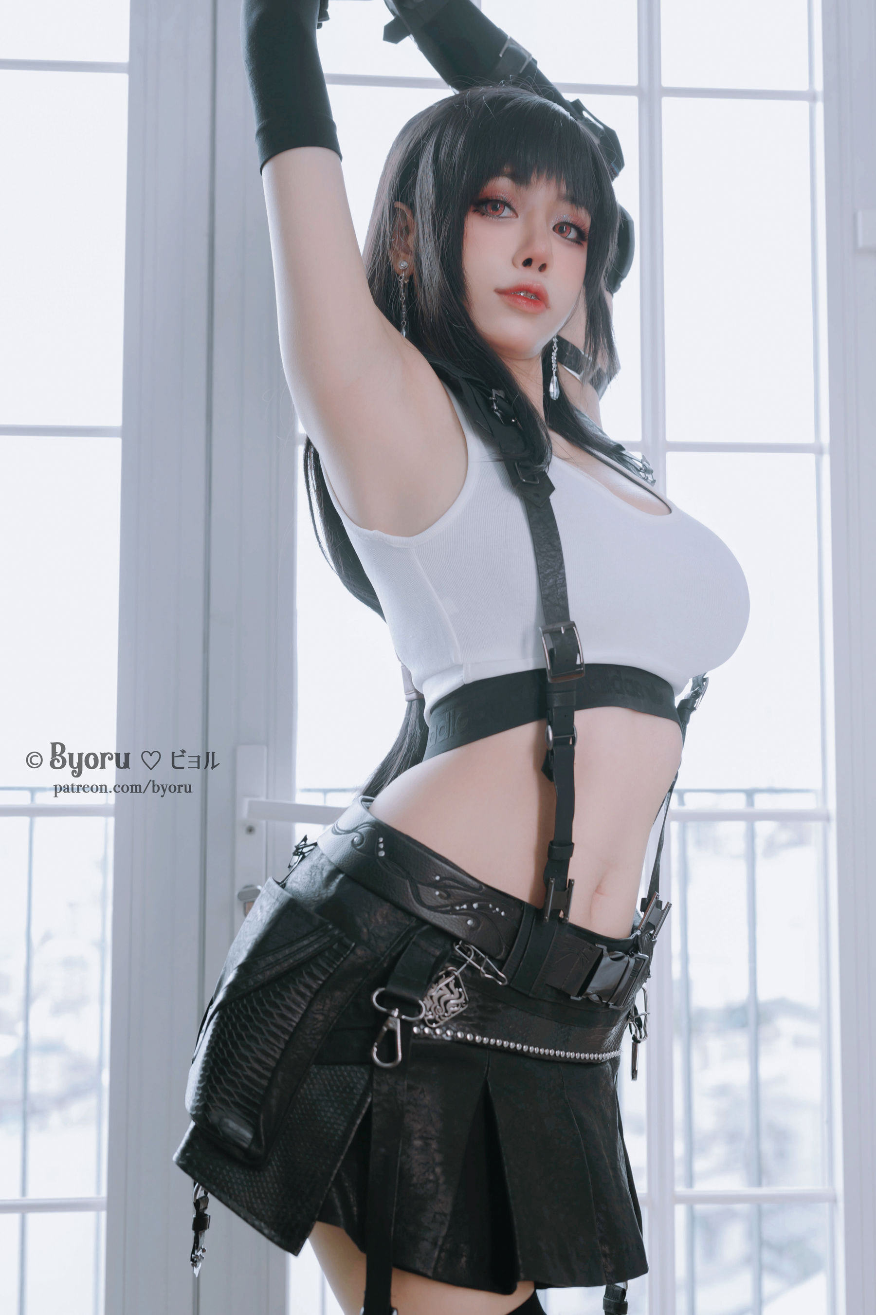 [福利COS] 日本性感萝莉Byoru - Tifa/(86P)