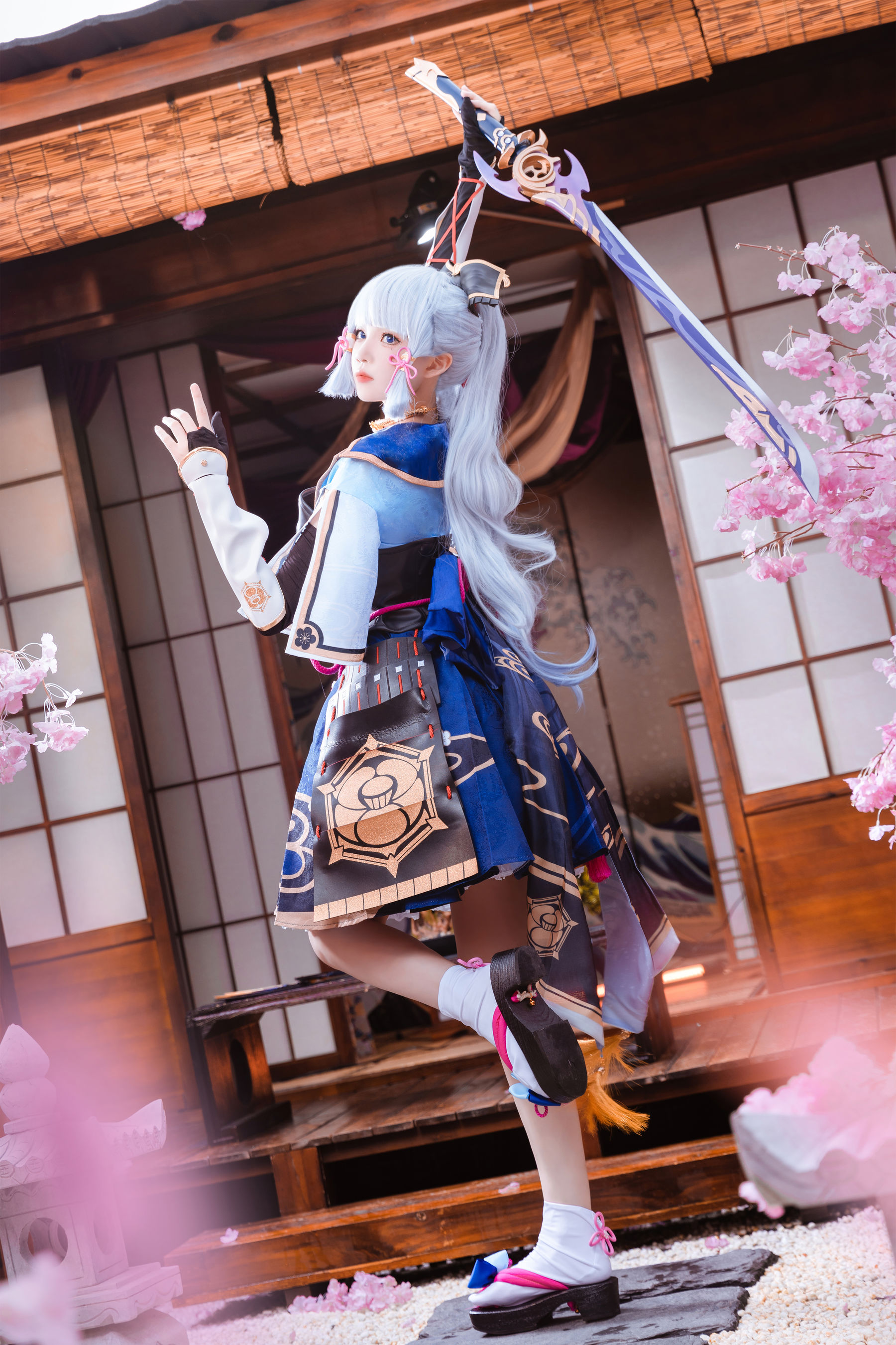 [福利COS] 桜桃喵 - 神里绫华/(34P)