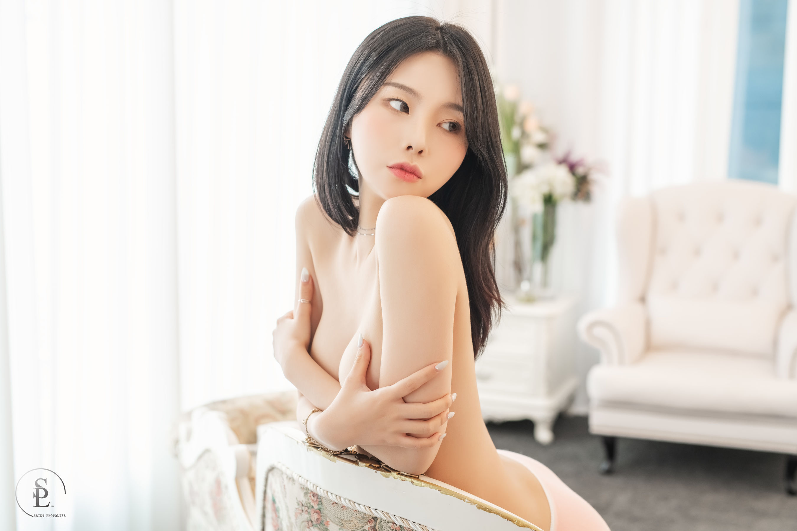 [saintphotolife]  Yuna - Vol.43 Baby Pink/(61P)