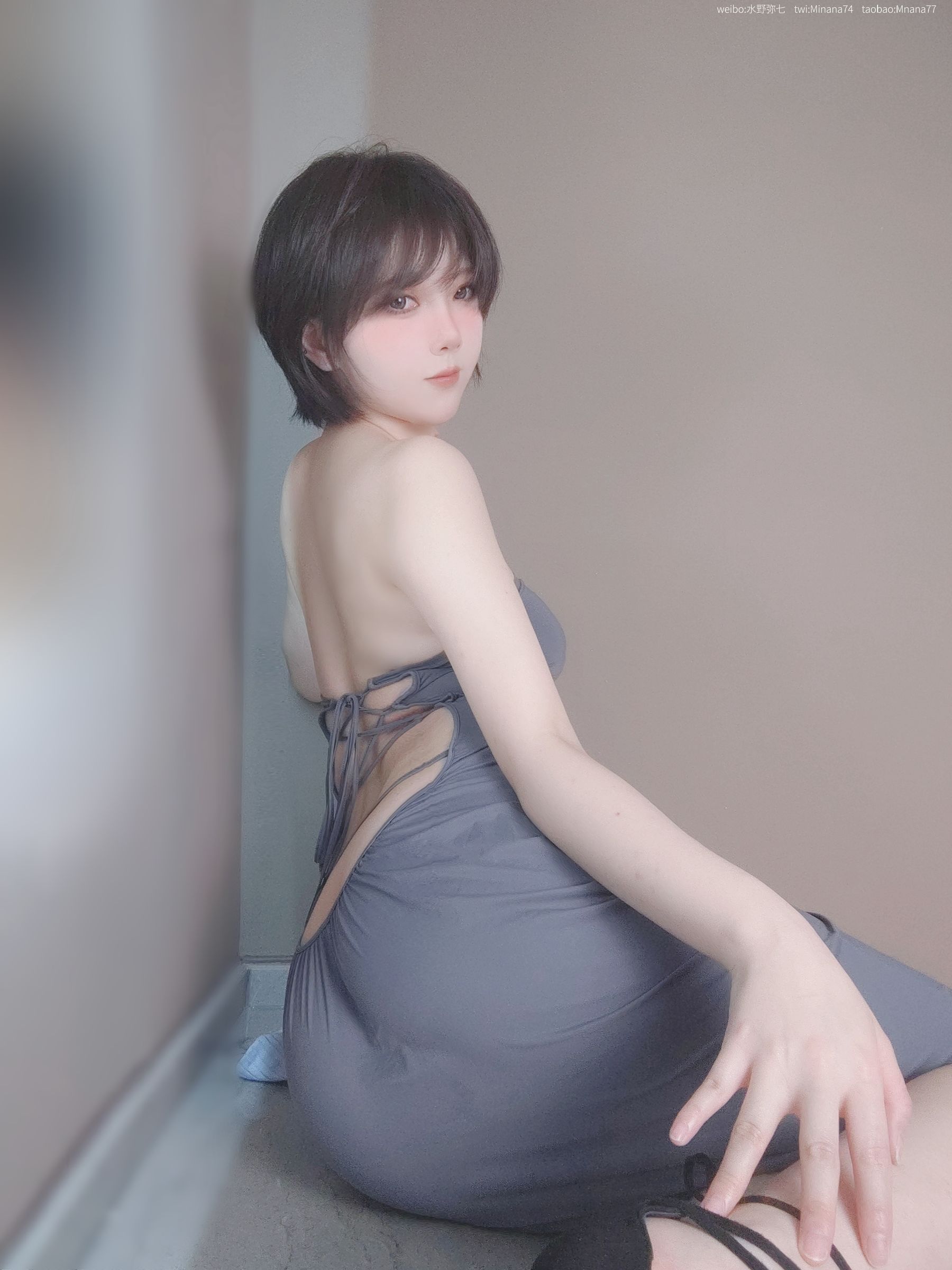 [福利COS] 动漫博主名濑弥七 - 没有吉他的吉他妹妹/(47P)