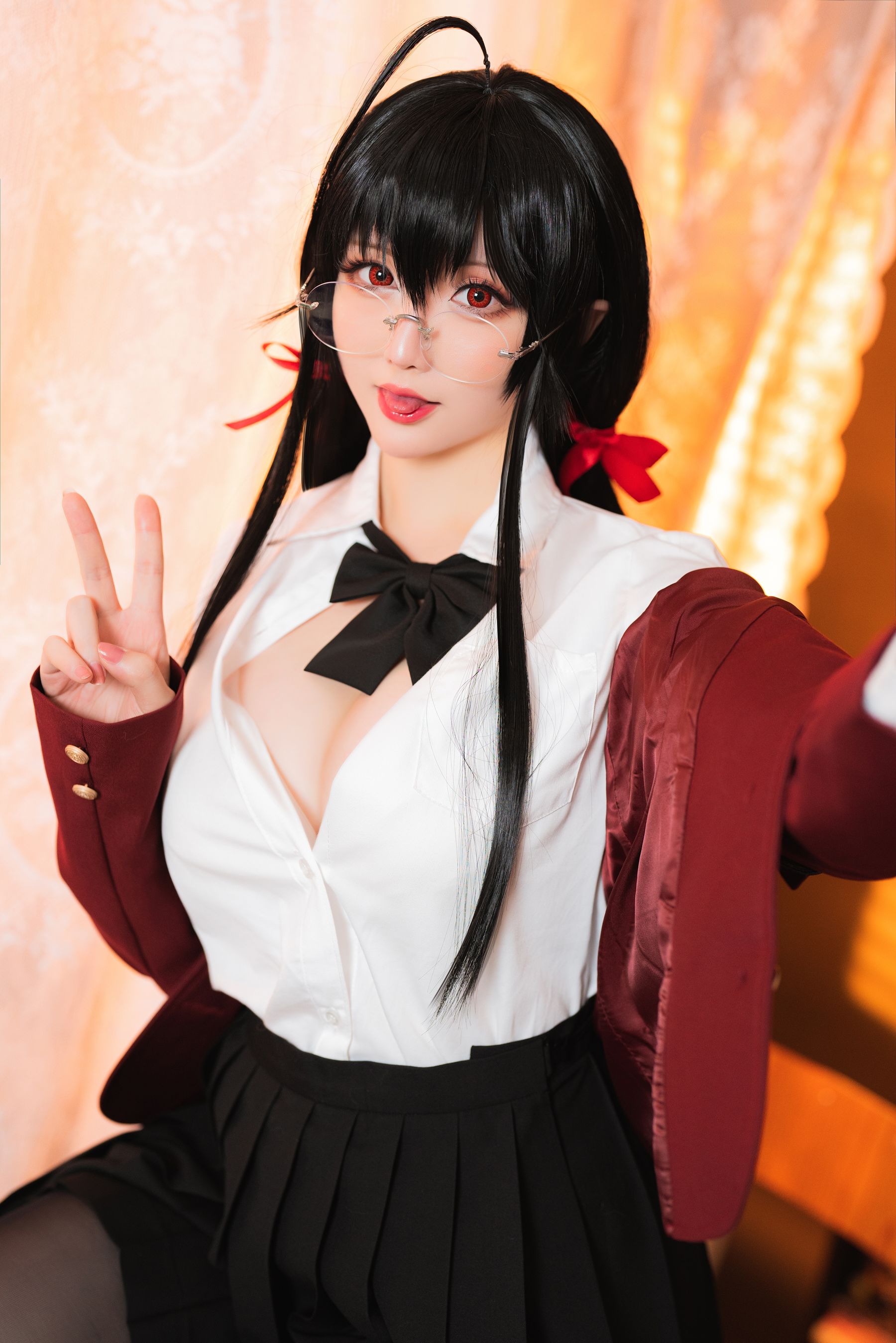 [福利COS] Coser小姐姐星之迟迟 - JK大凤/(58P)