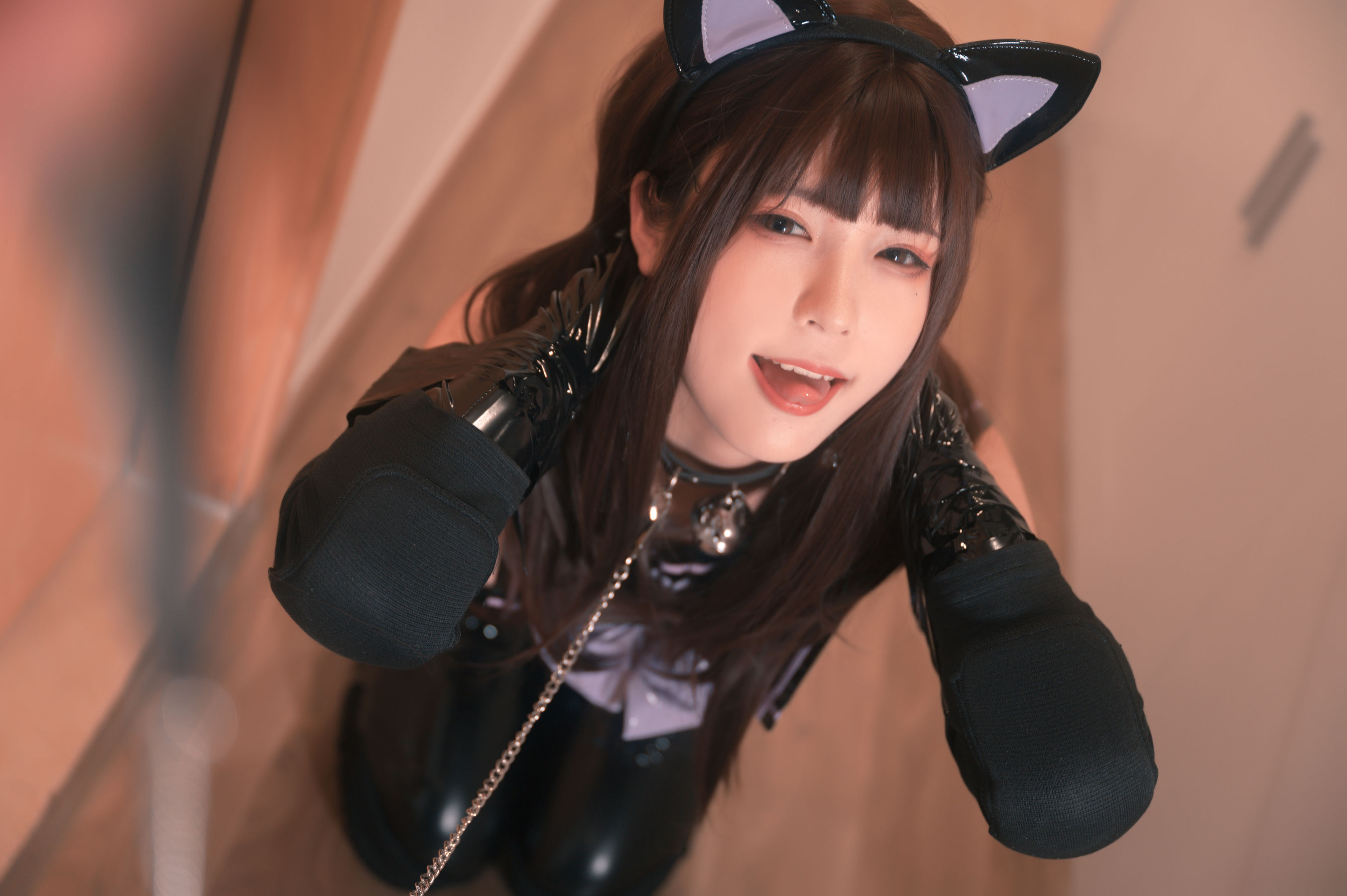 [福利COS] Quan冉有点饿 - 束缚猫猫/(36P)