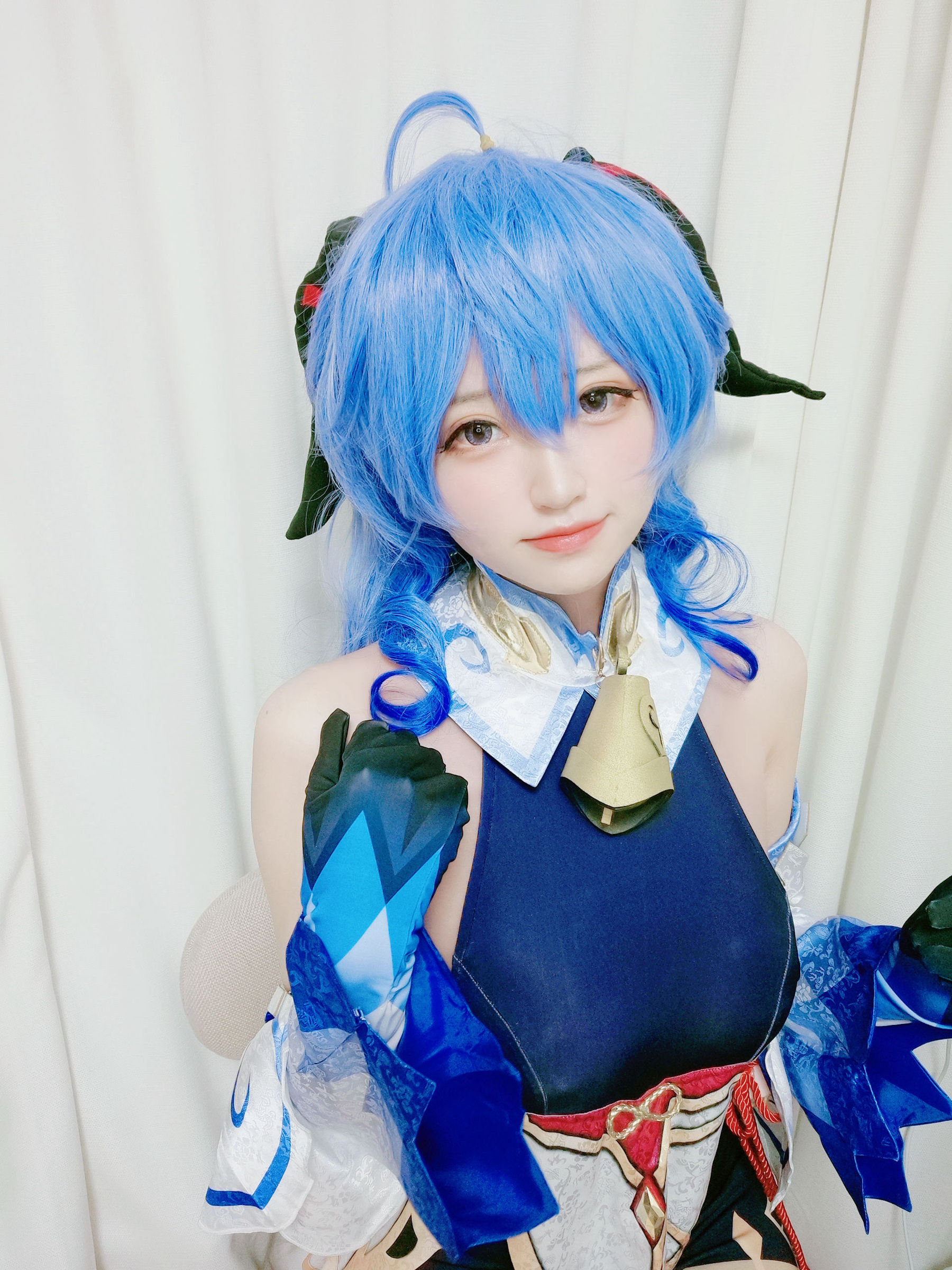 [福利COS] 千阳(ちよ) - 甘雨cos/(12P)