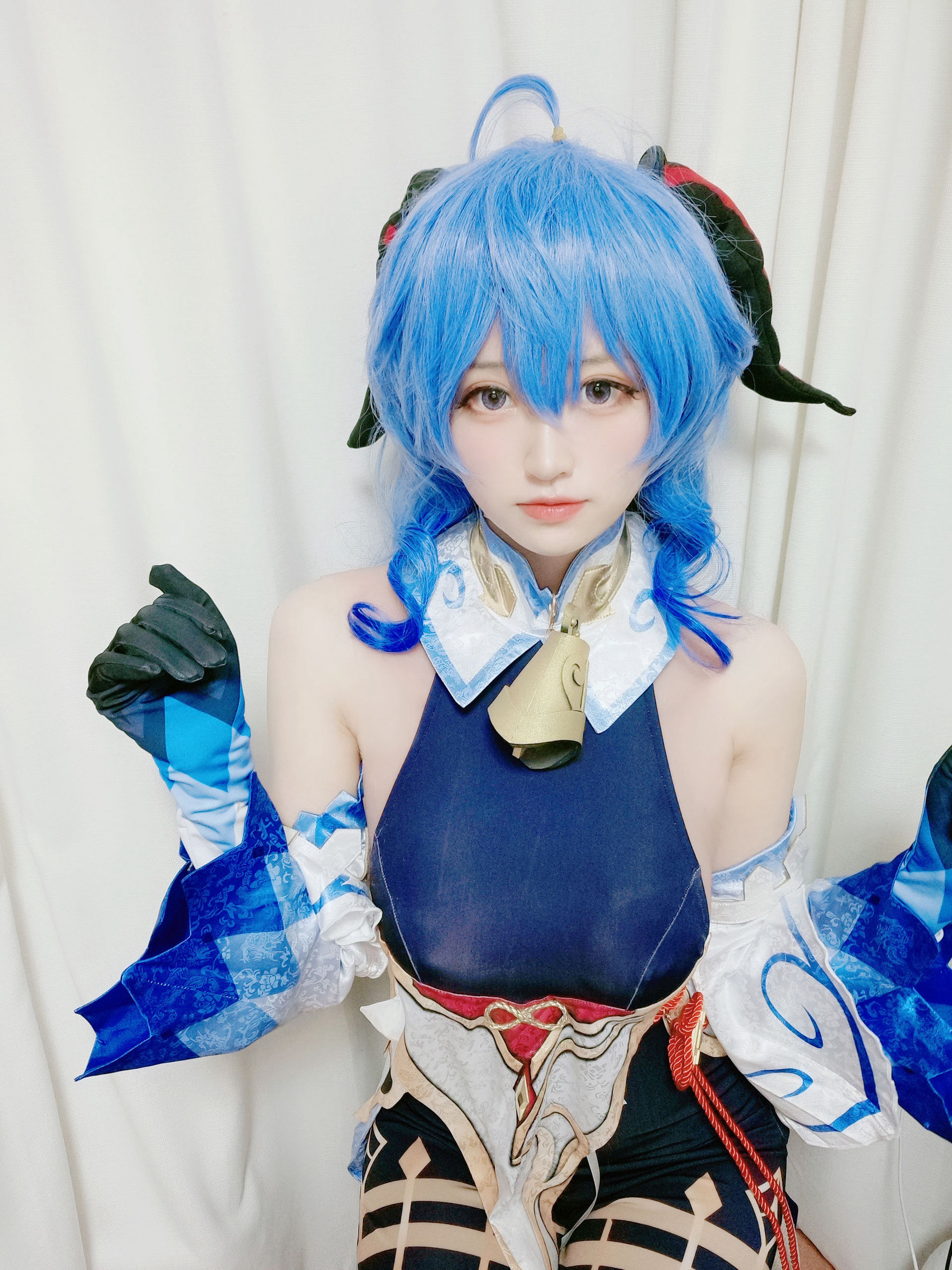 [福利COS] 千阳(ちよ) - 甘雨cos/(12P)