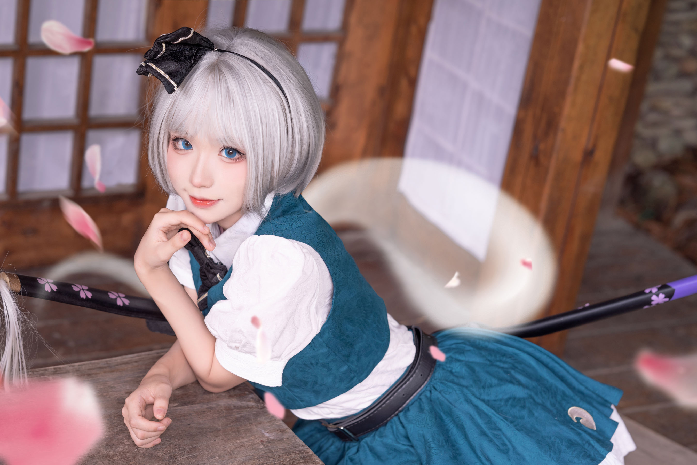 [福利COS] 花柒Hana - 魂魄妖梦/(15P)