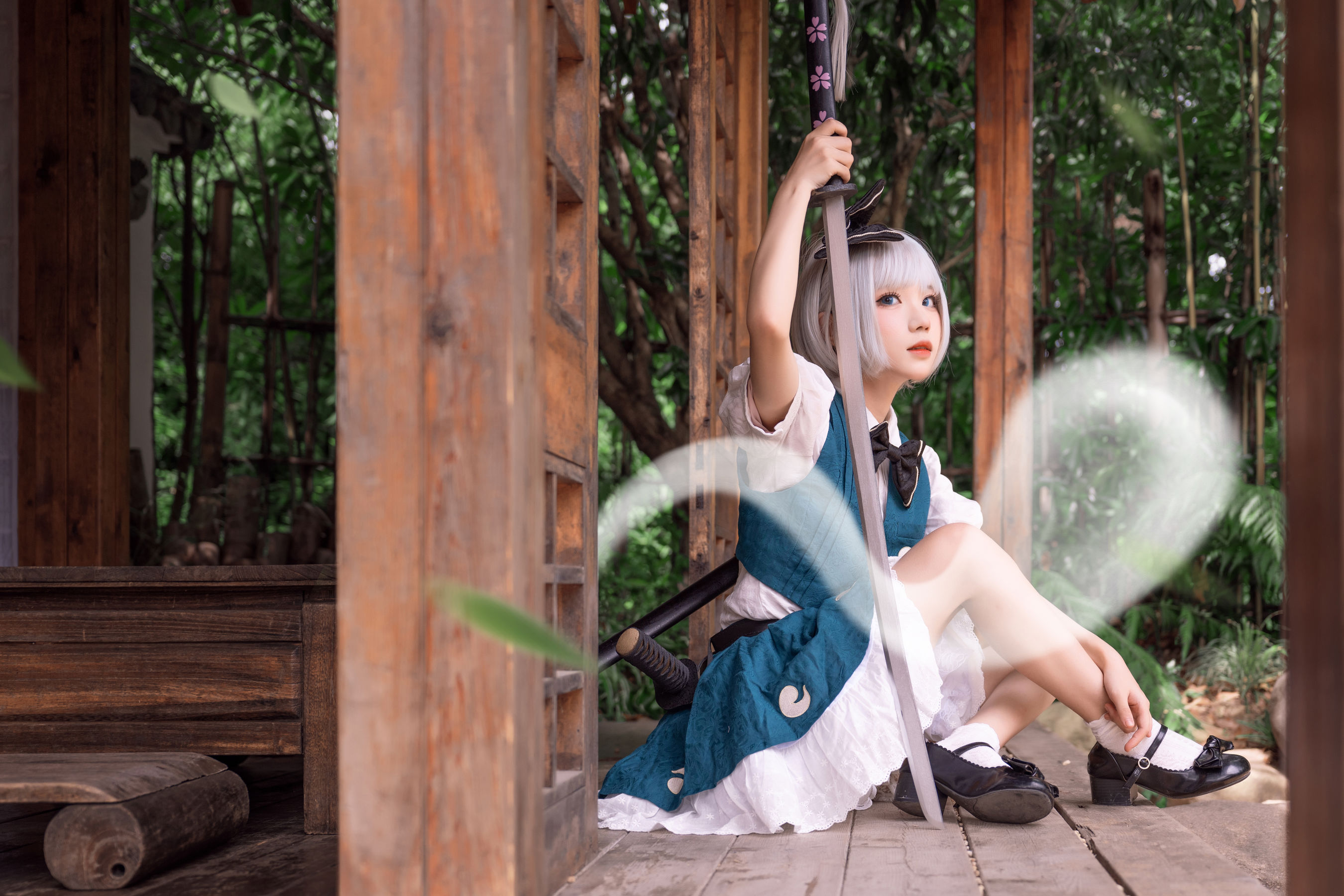 [福利COS] 花柒Hana - 魂魄妖梦/(15P)