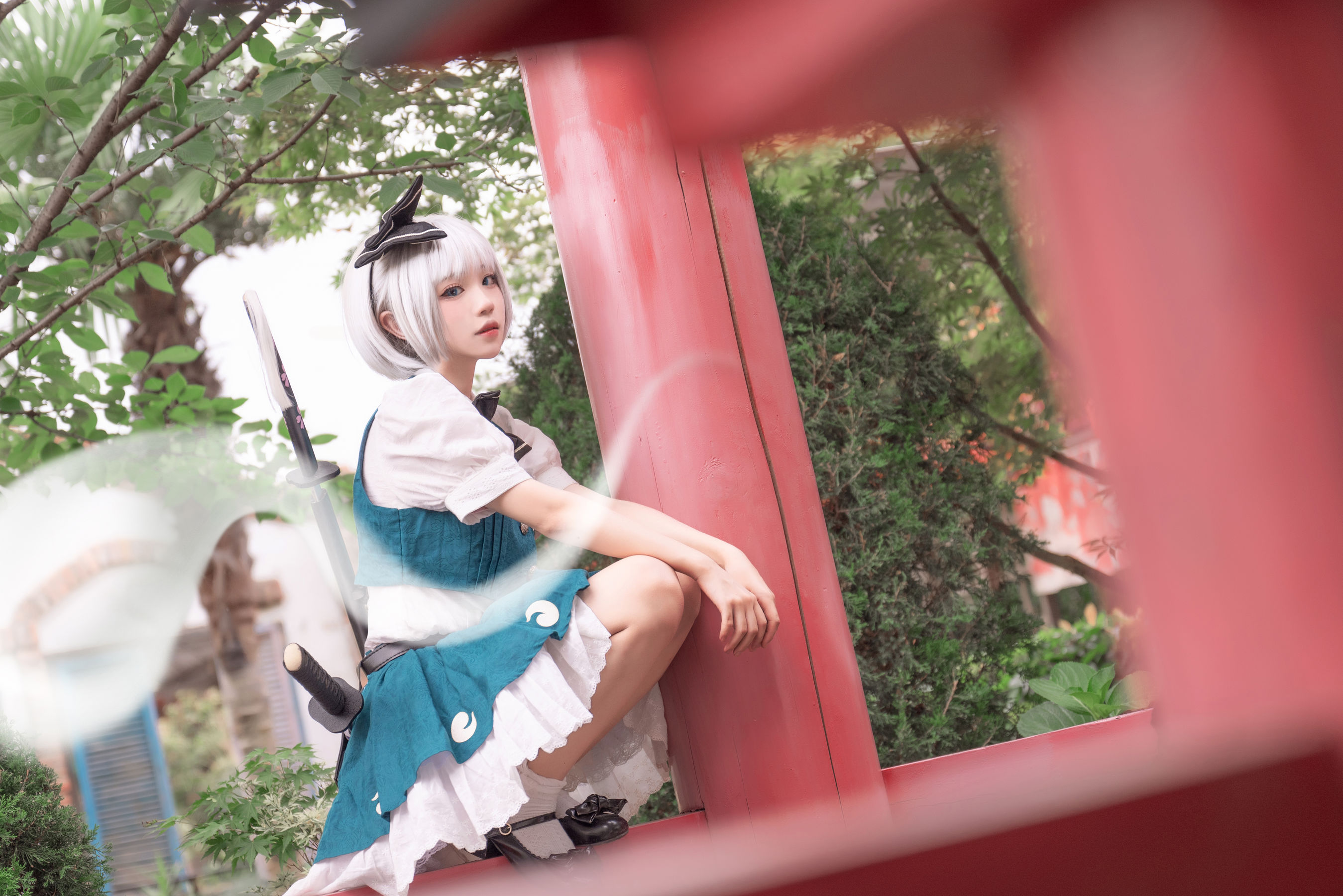 [福利COS] 花柒Hana - 魂魄妖梦/(15P)