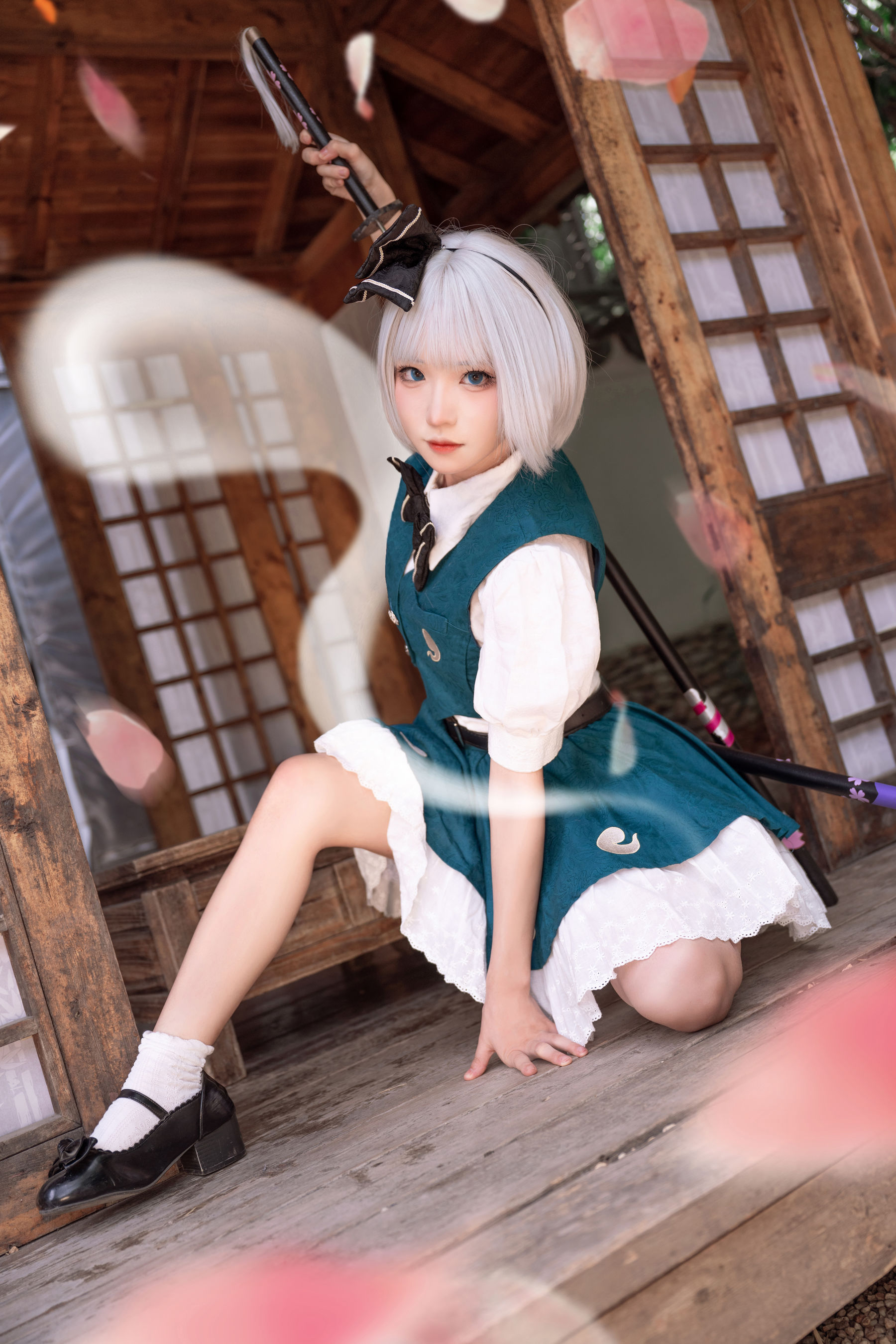 [福利COS] 花柒Hana - 魂魄妖梦/(15P)