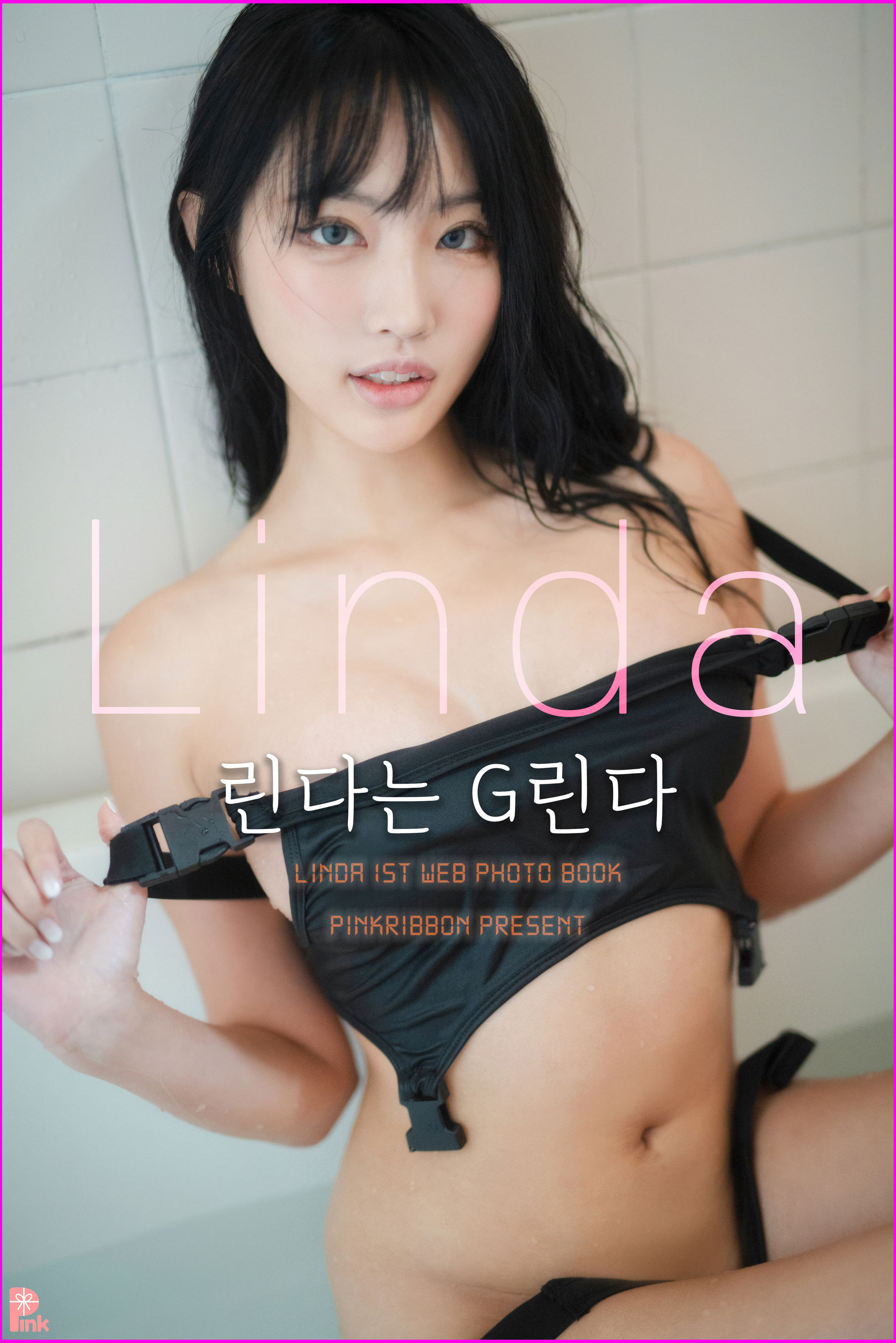 [PINK RIBBON]   Linda - G Bunny Girl   Swimsuit/(122P)
