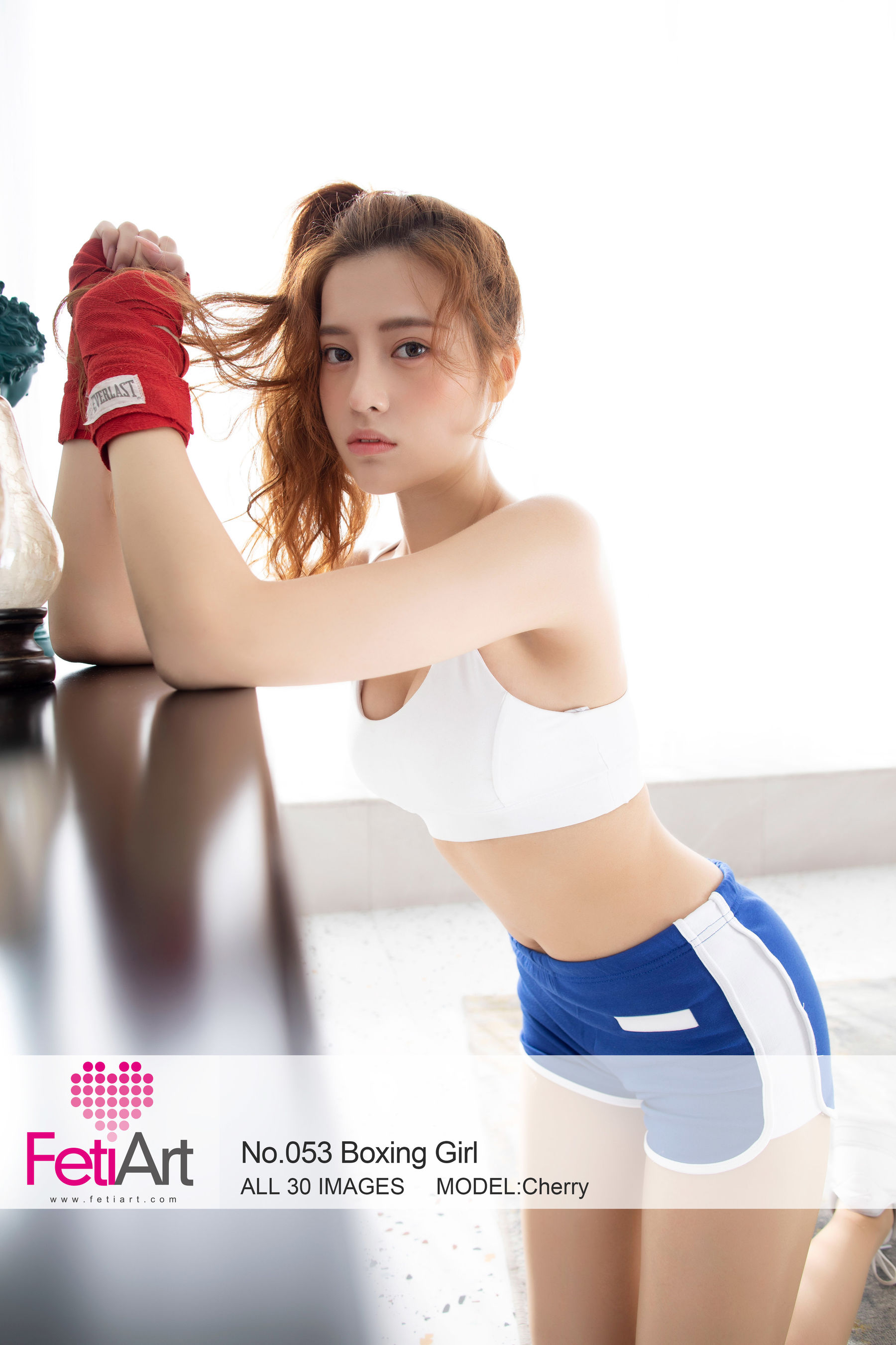 [尚物集FetiArt] No.053 Boxing Girl MODEL-Cherry/(31P)