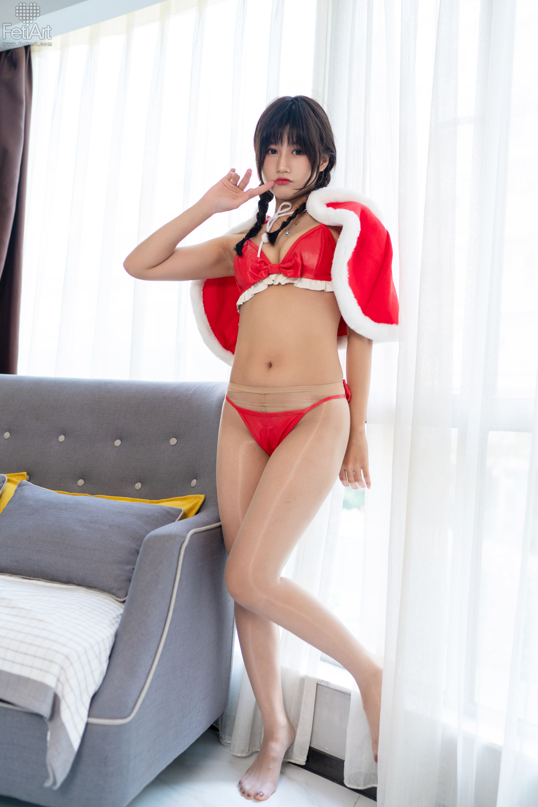 [尚物集FetiArt] No.024 Christmas Day Is Coming MODEL-Jasmine/(39P)