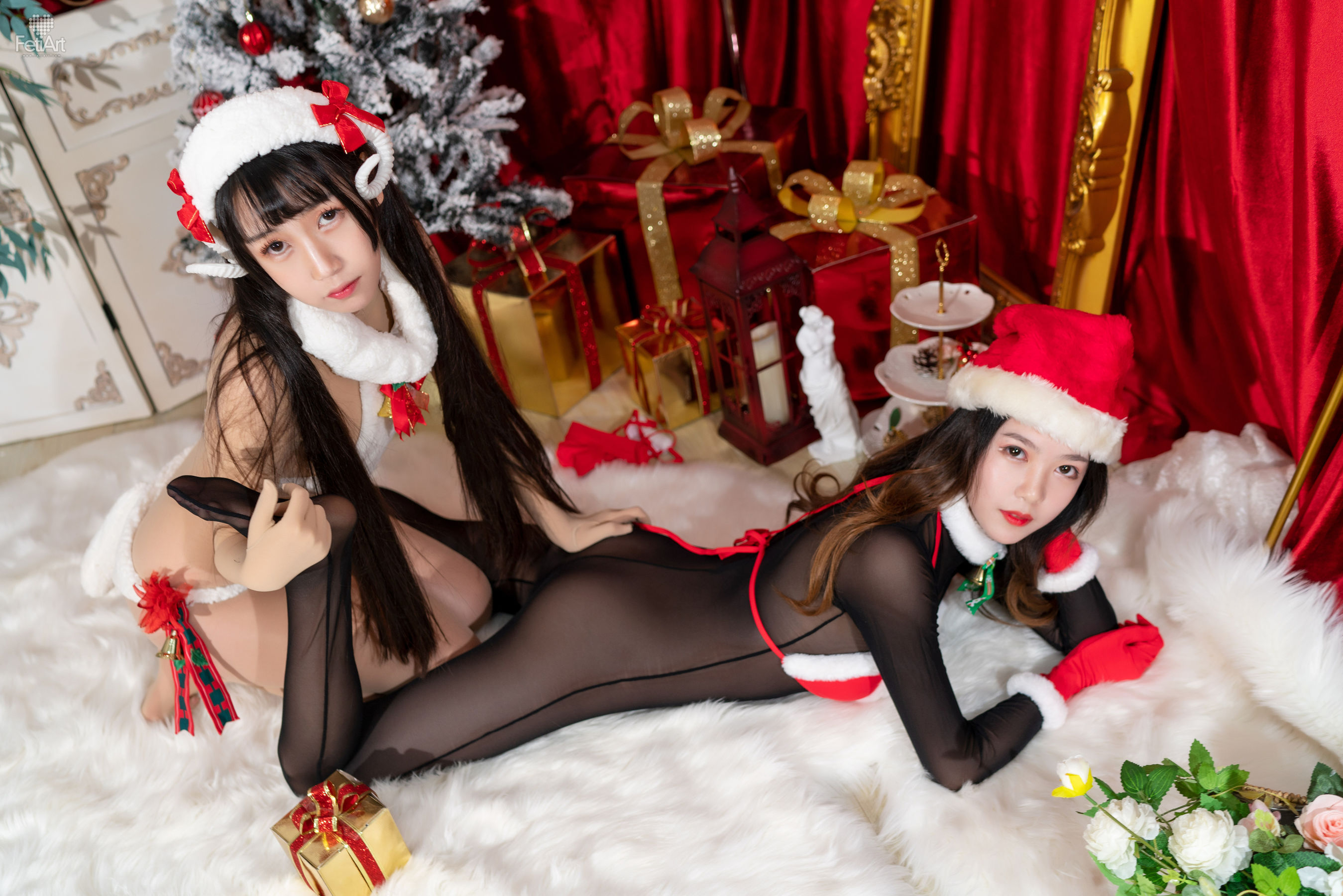 [尚物集FetiArt] No.013 Merry Christmas 2019 MODEL-Moi Daidai/(37P)