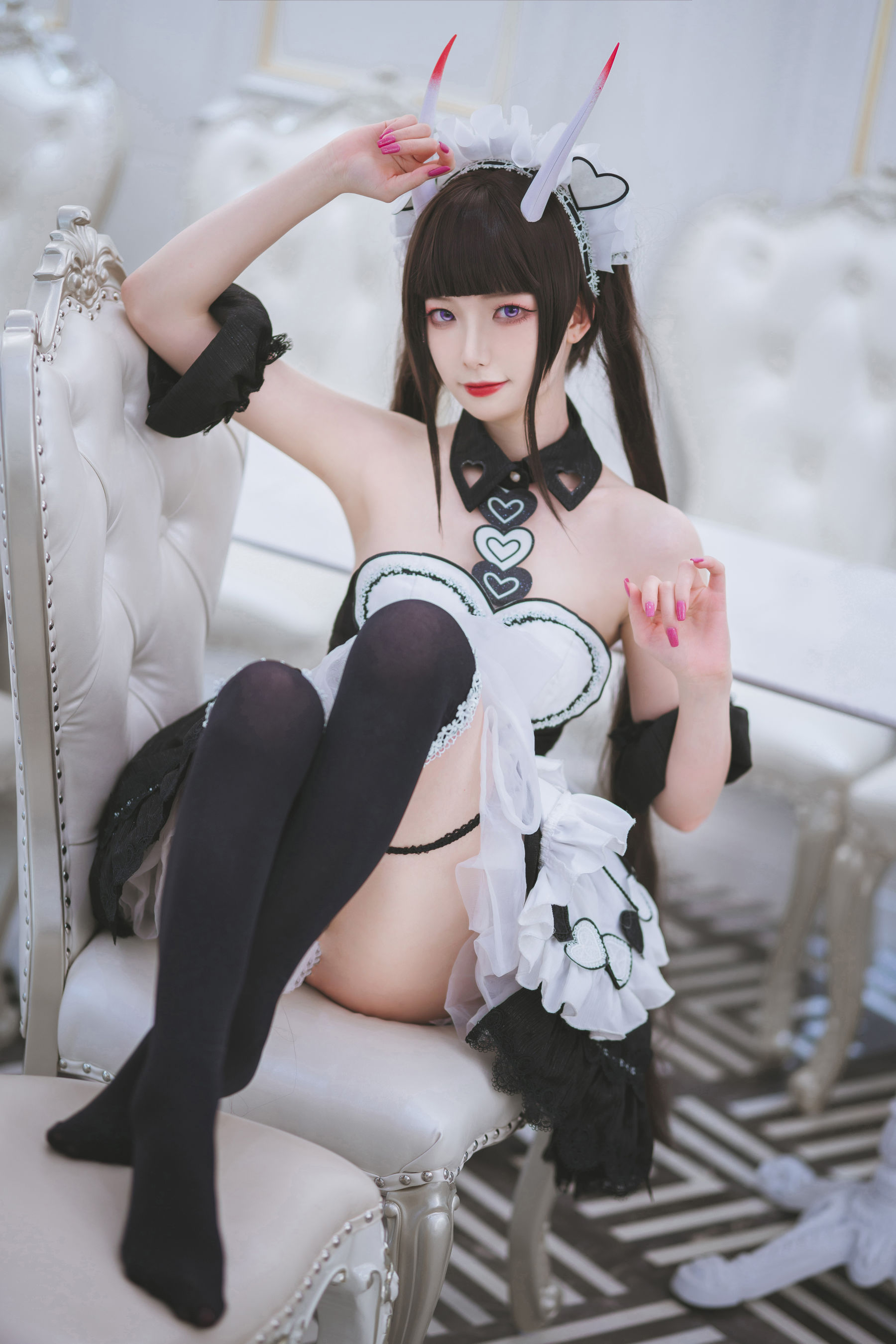 [福利COS] 动漫博主封疆疆v - 能代女仆/(36P)