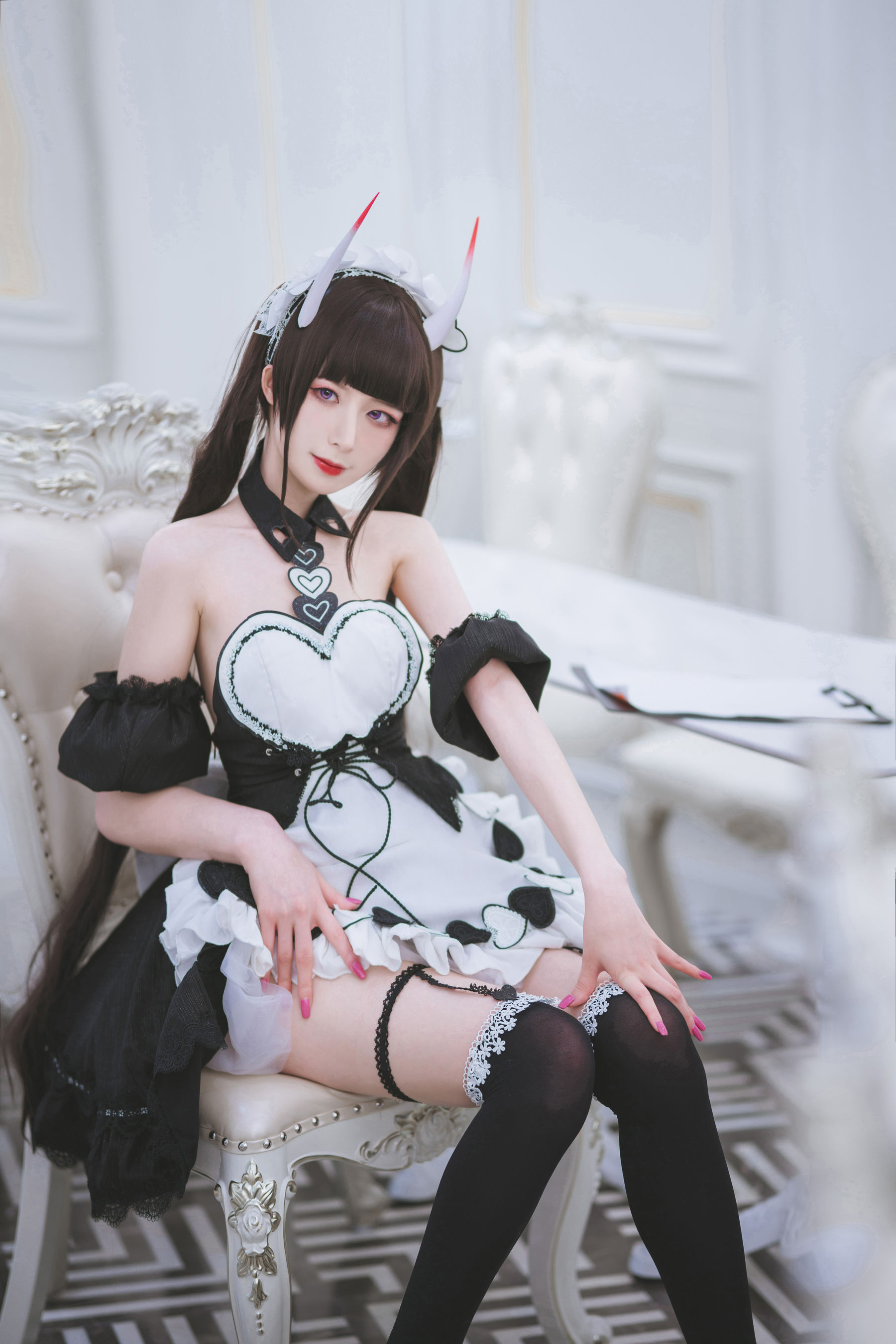 [福利COS] 动漫博主封疆疆v - 能代女仆/(36P)