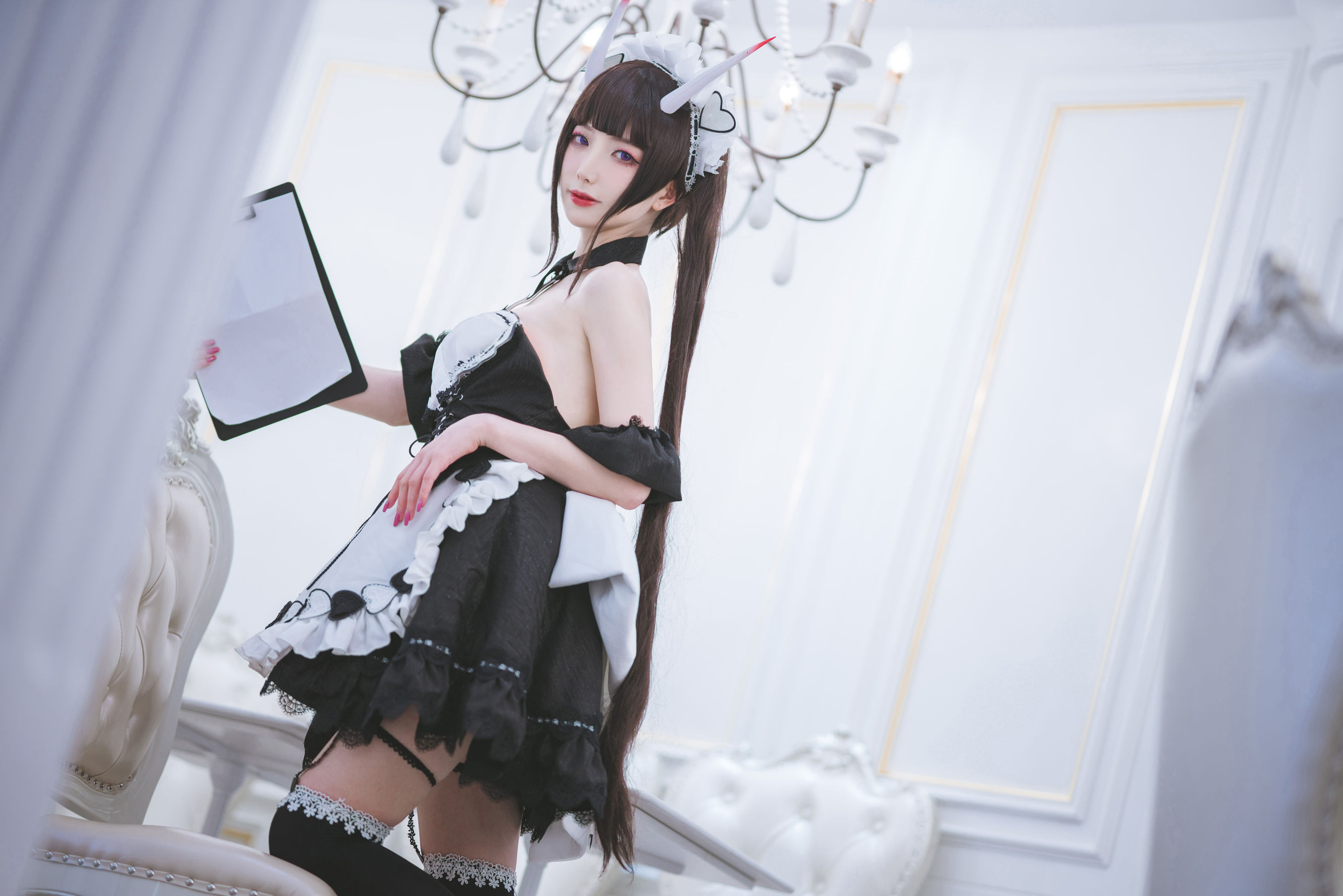 [福利COS] 动漫博主封疆疆v - 能代女仆/(36P)