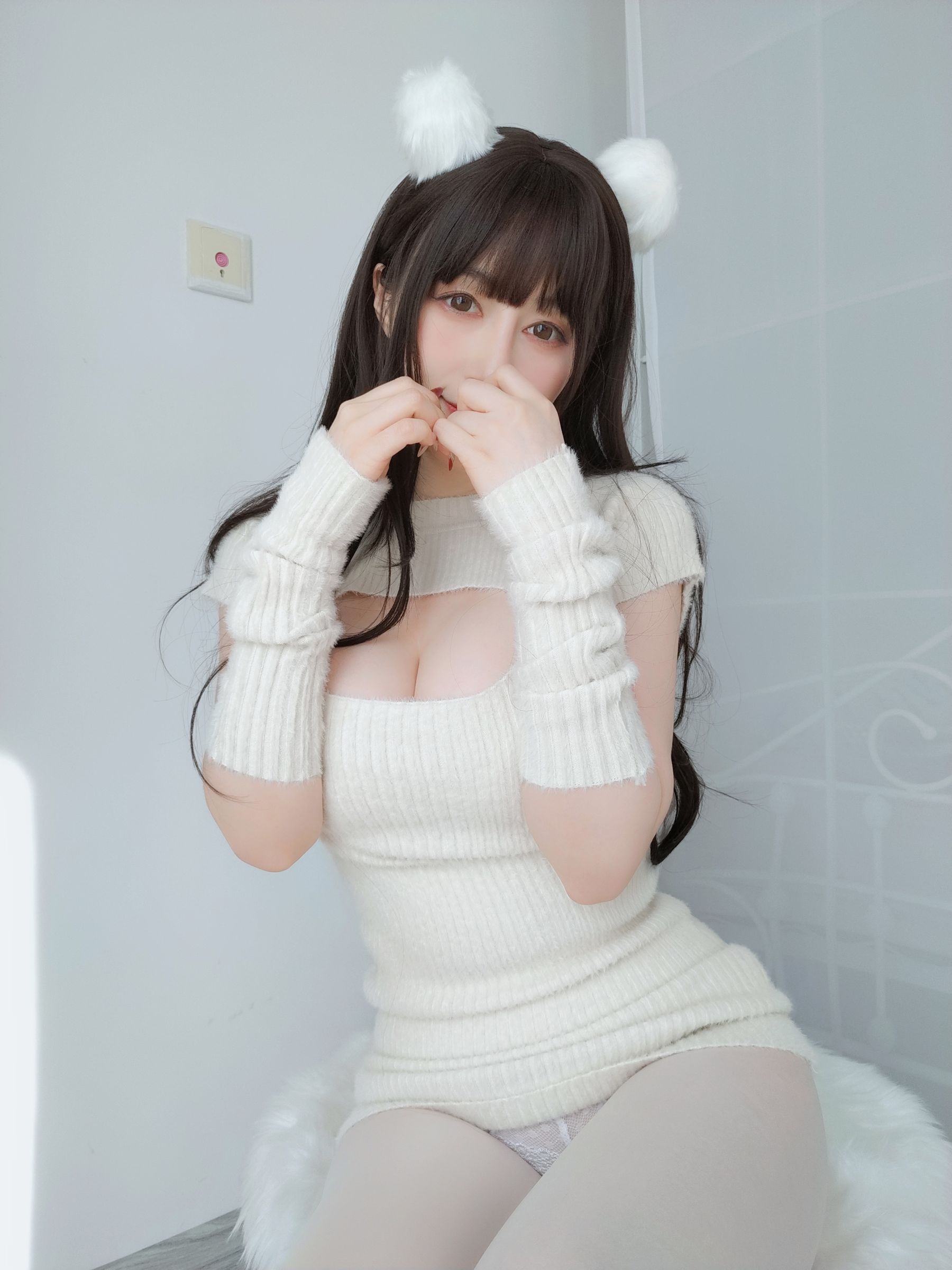 [福利COS] Coser小姐姐白银 - 白い真珠/(86P)