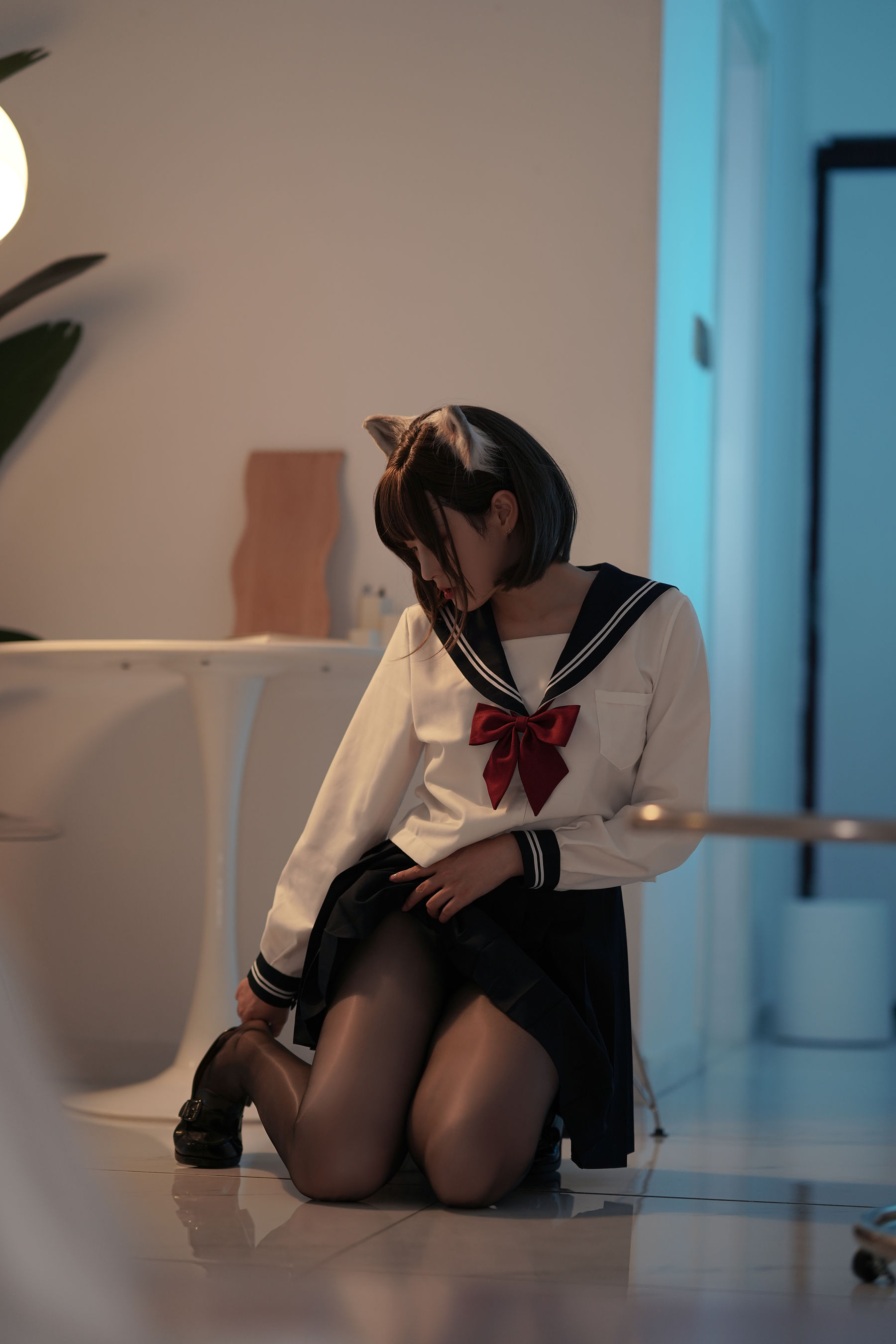 [福利COS] Natsuko夏夏子 - 大尾巴喵/(50P)