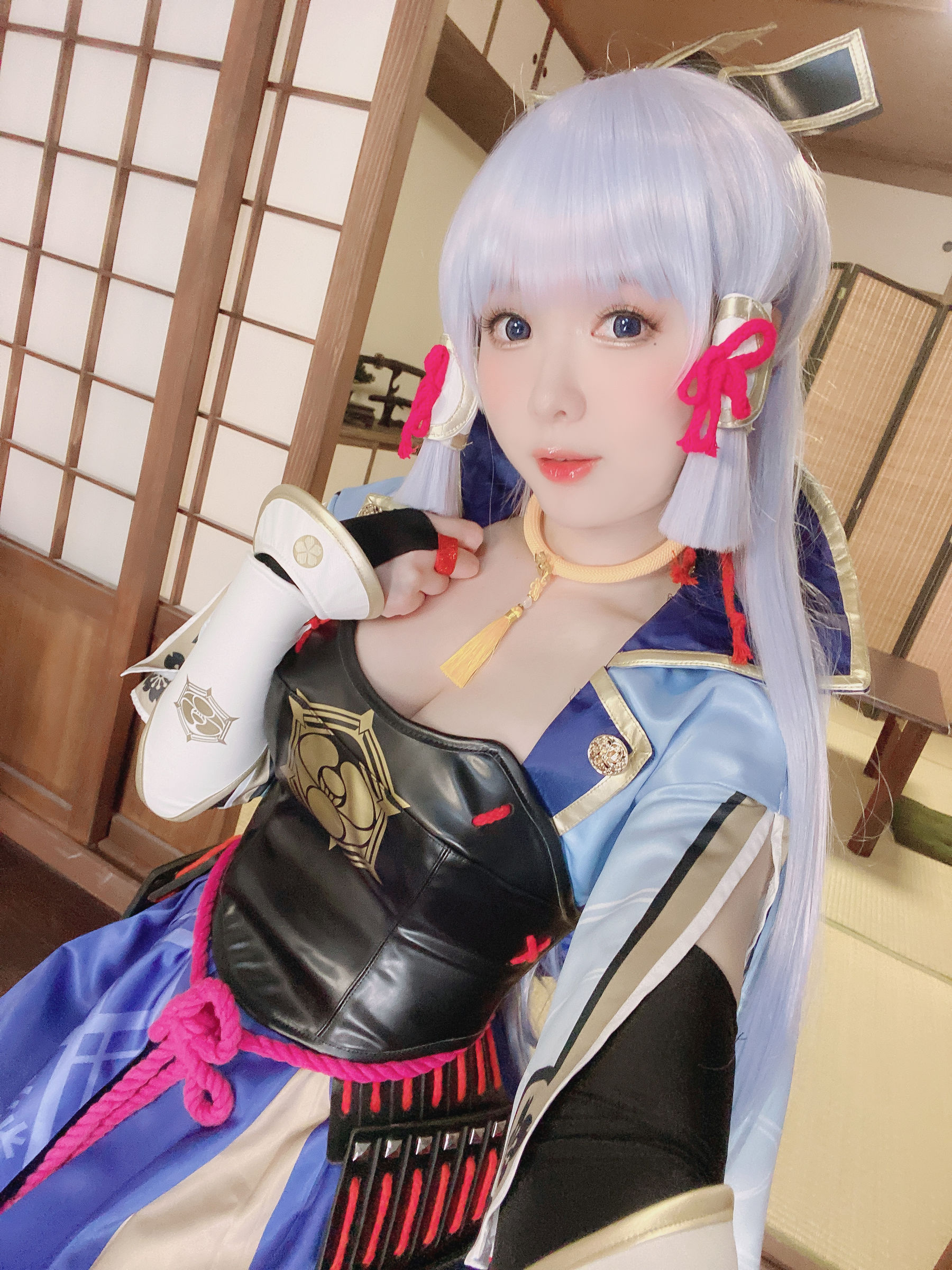 [福利COS] 微博妹纸霜月shimo[fantia] 2022-11-24 白鷺の姫君/(15P)