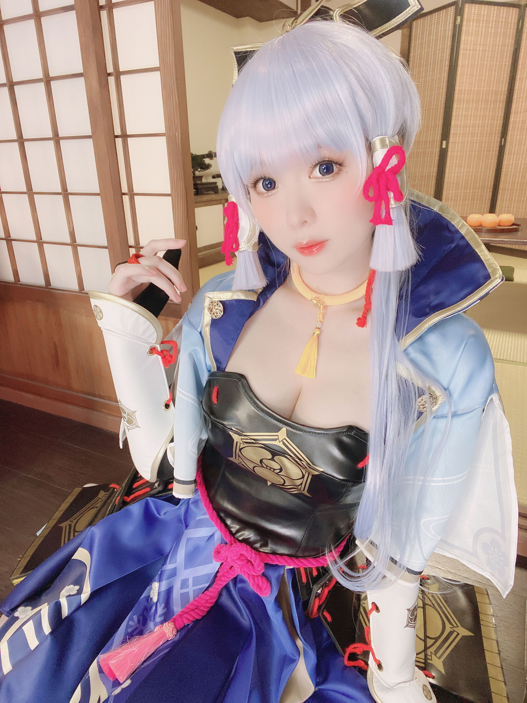 [福利COS] 微博妹纸霜月shimo[fantia] 2022-11-24 白鷺の姫君/(15P)