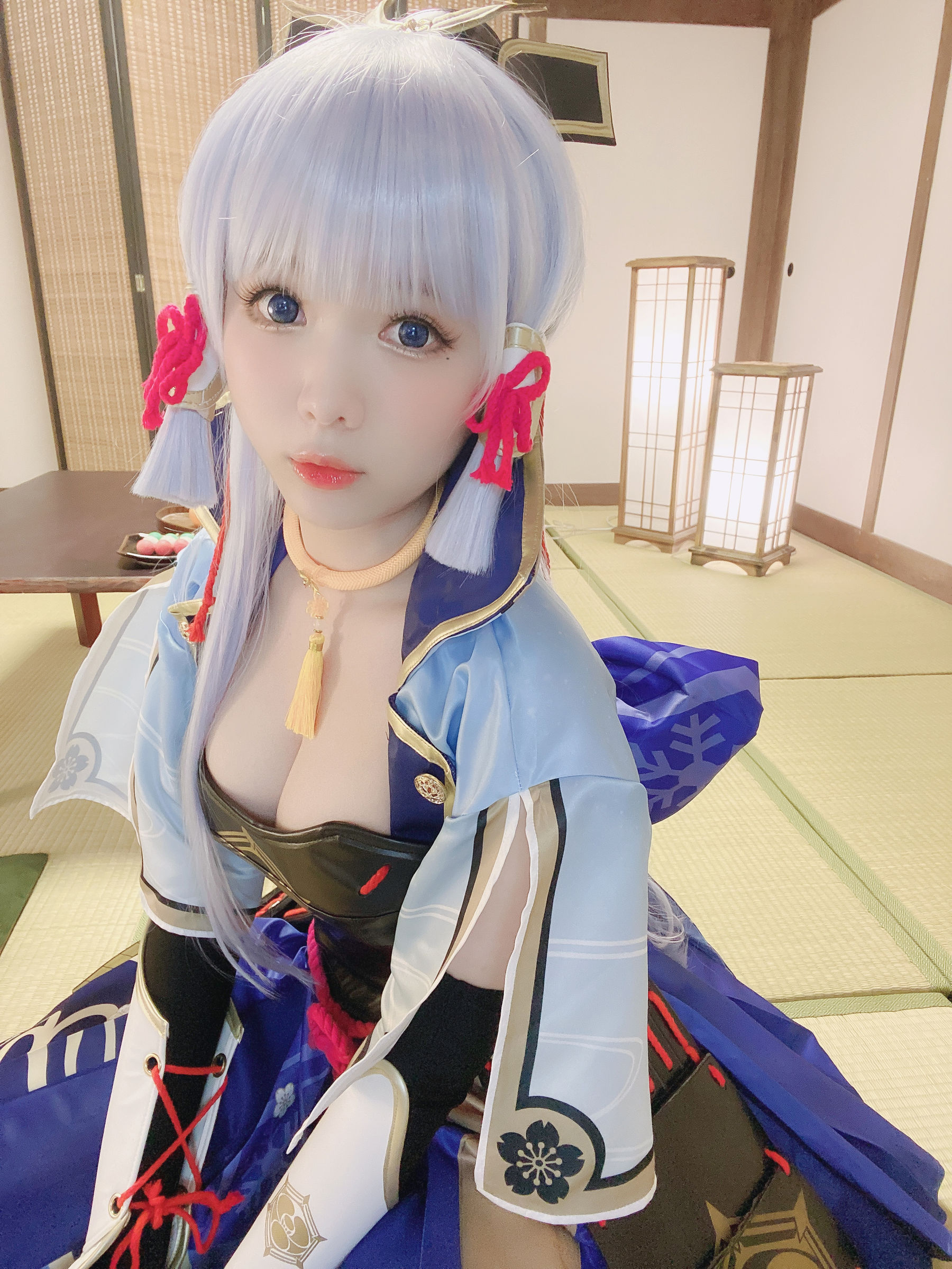 [福利COS] 微博妹纸霜月shimo[fantia] 2022-11-24 白鷺の姫君/(15P)