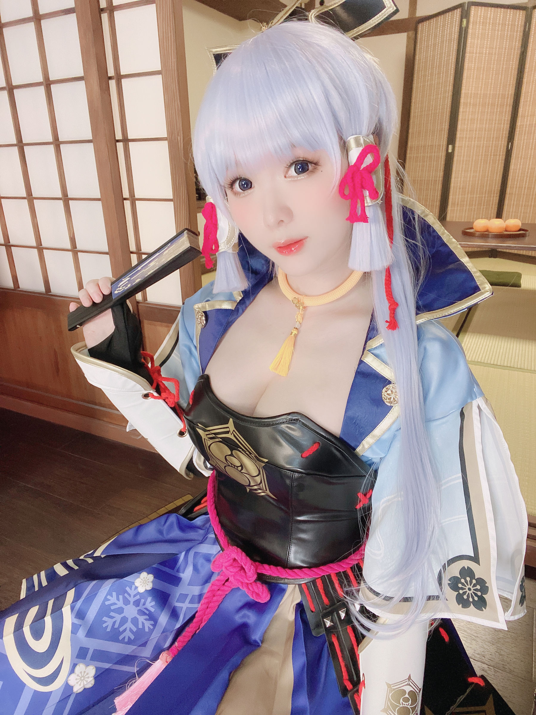 [福利COS] 微博妹纸霜月shimo[fantia] 2022-11-24 白鷺の姫君/(15P)