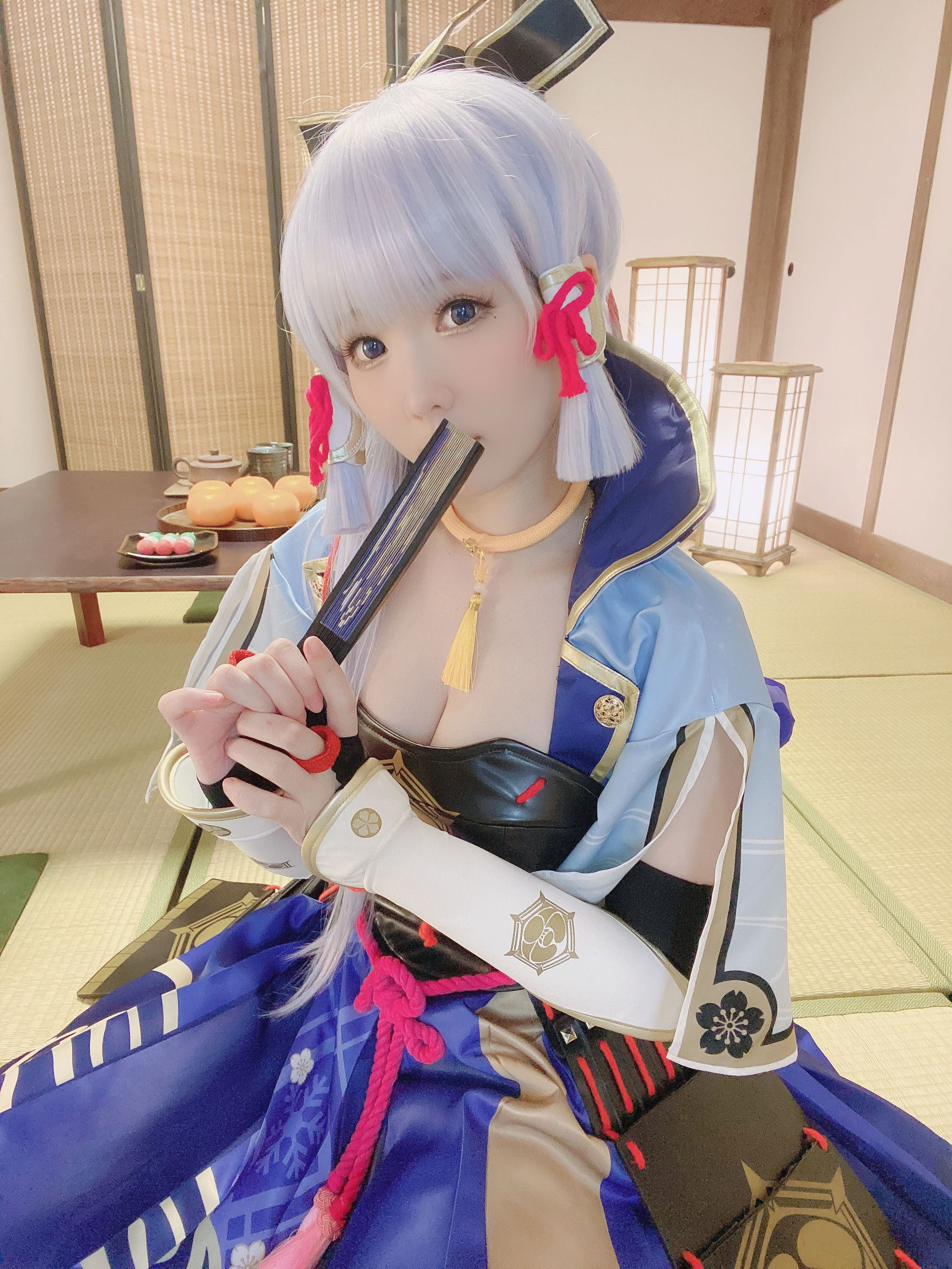 [福利COS] 微博妹纸霜月shimo[fantia] 2022-11-24 白鷺の姫君/(15P)