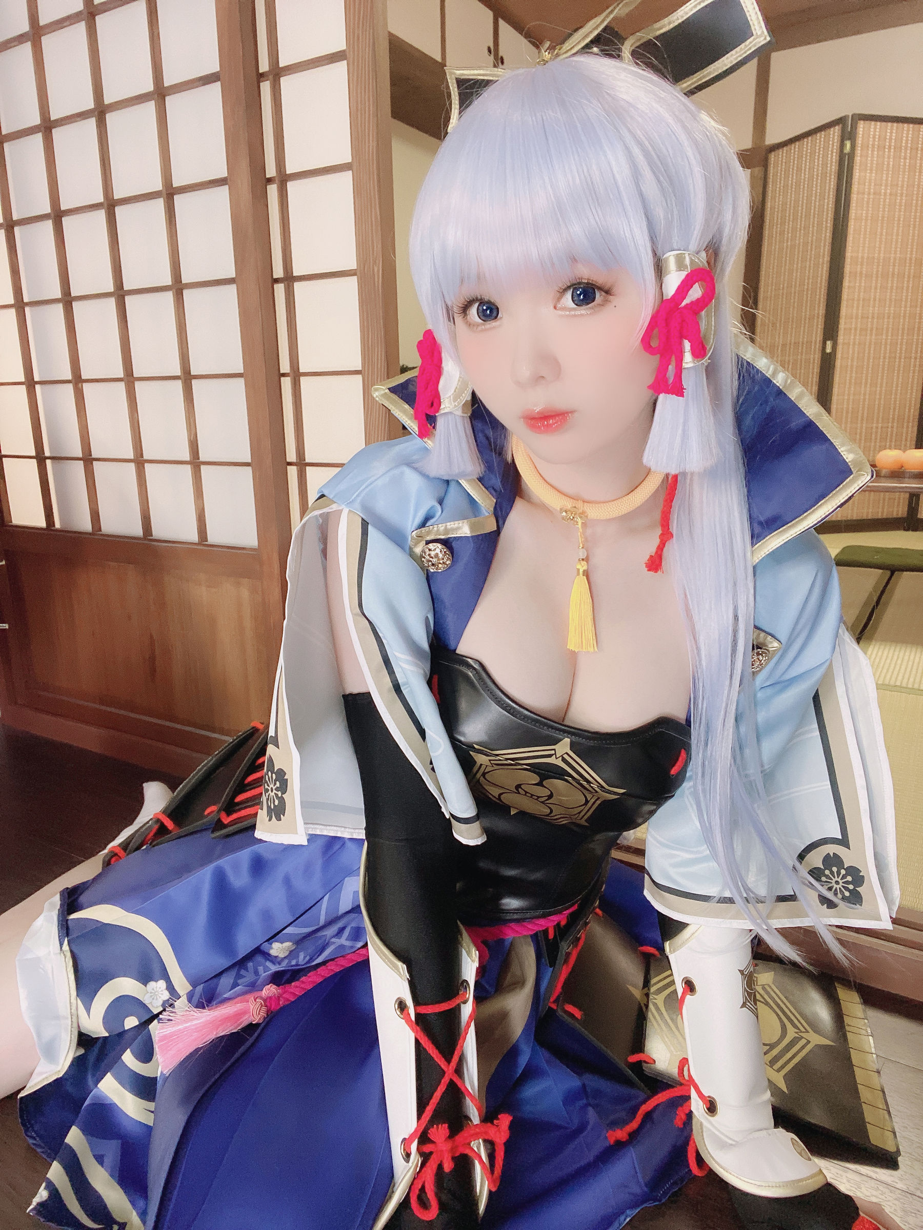 [福利COS] 微博妹纸霜月shimo[fantia] 2022-11-24 白鷺の姫君/(15P)