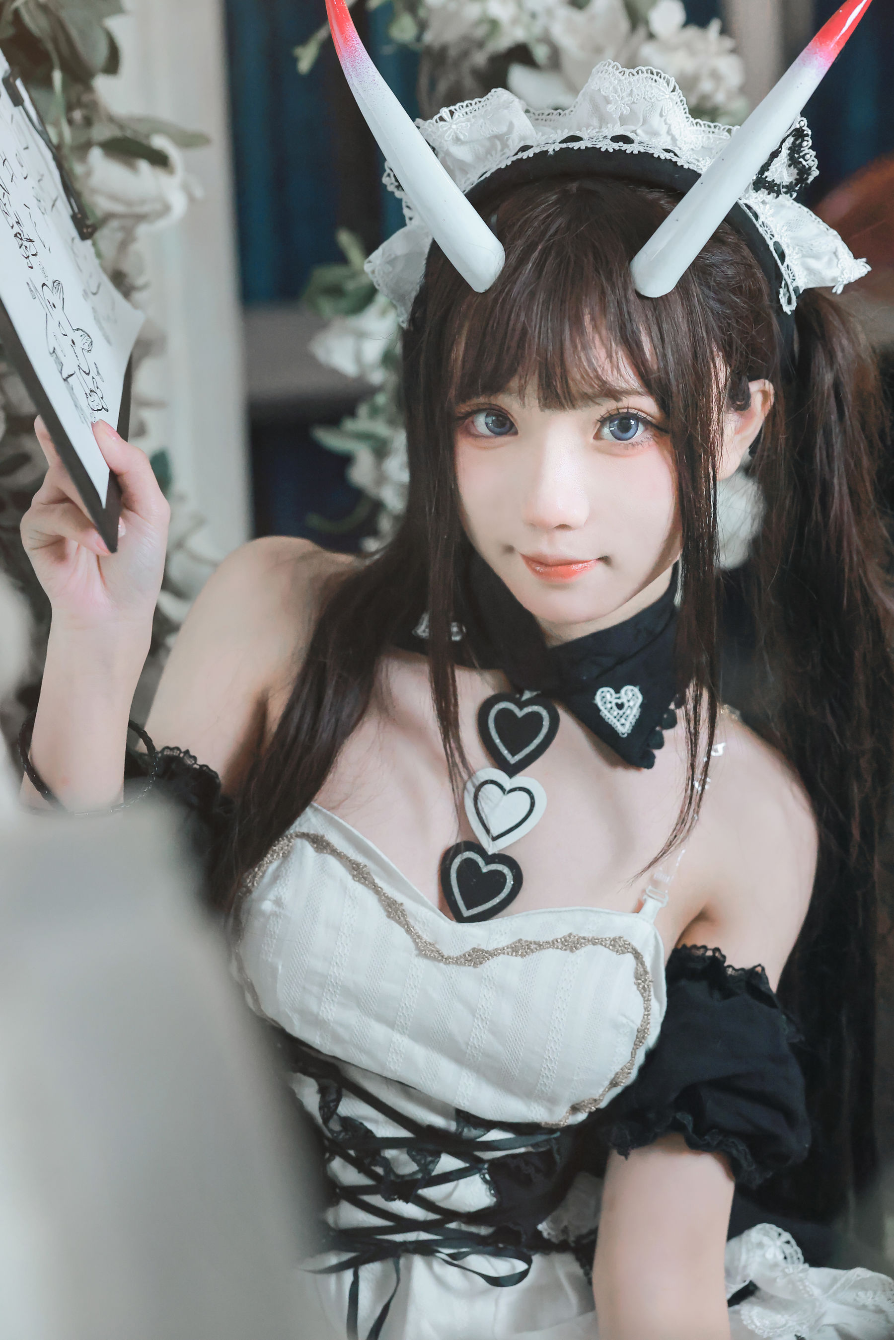 [福利COS] 花柒Hana - 能代女仆/(21P)