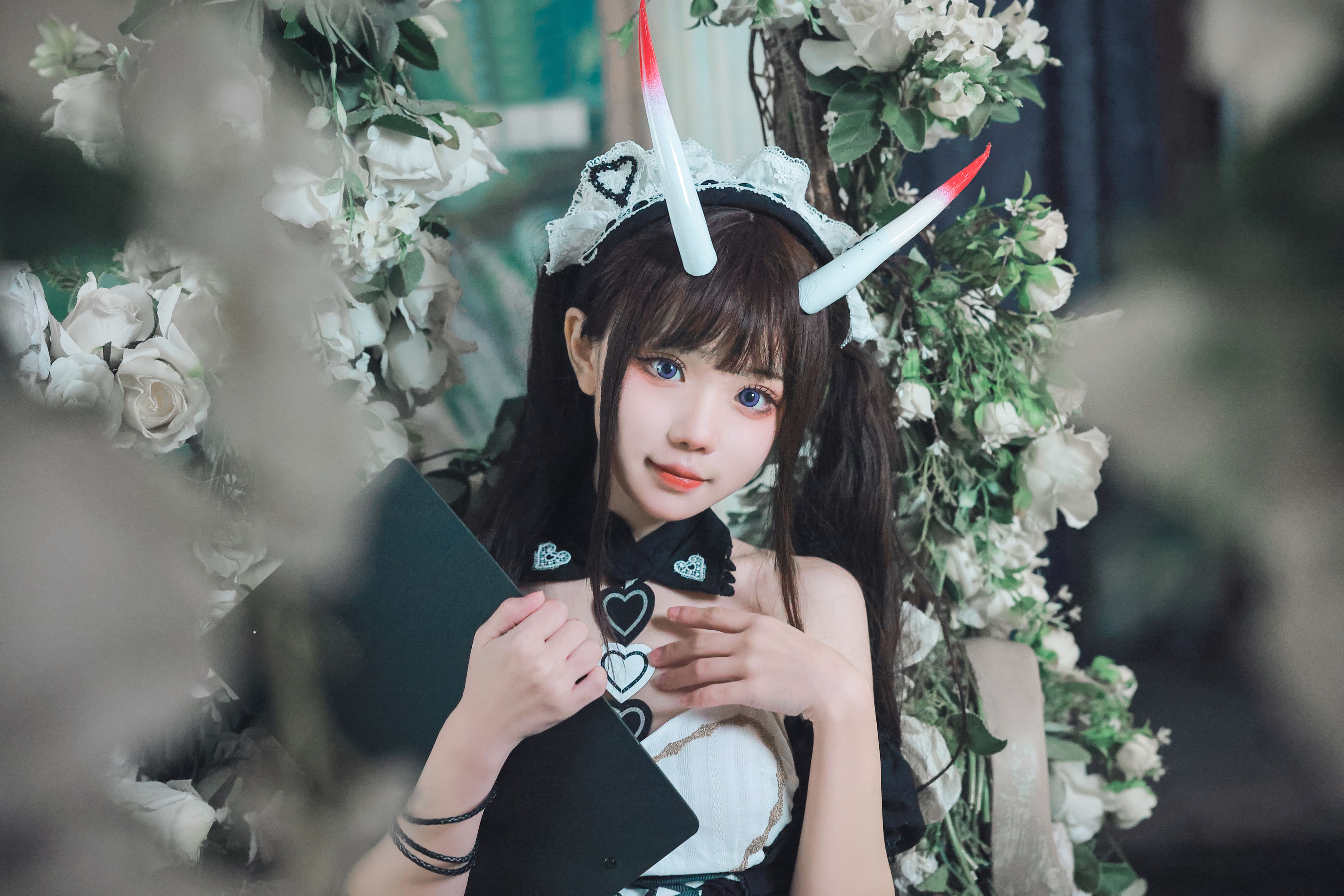 [福利COS] 花柒Hana - 能代女仆/(21P)